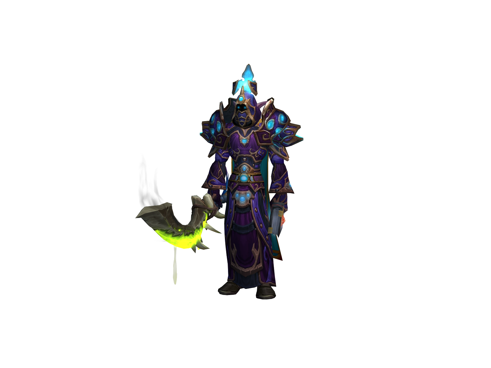 Bluemago 3D character render