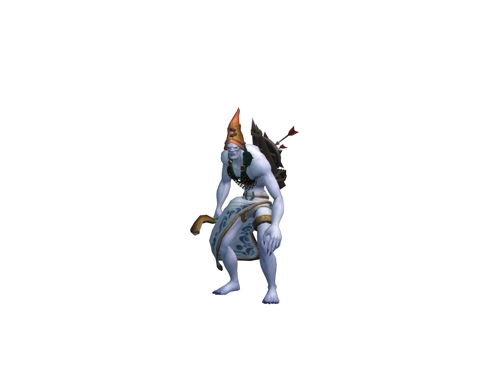 Rakitico 3D character render