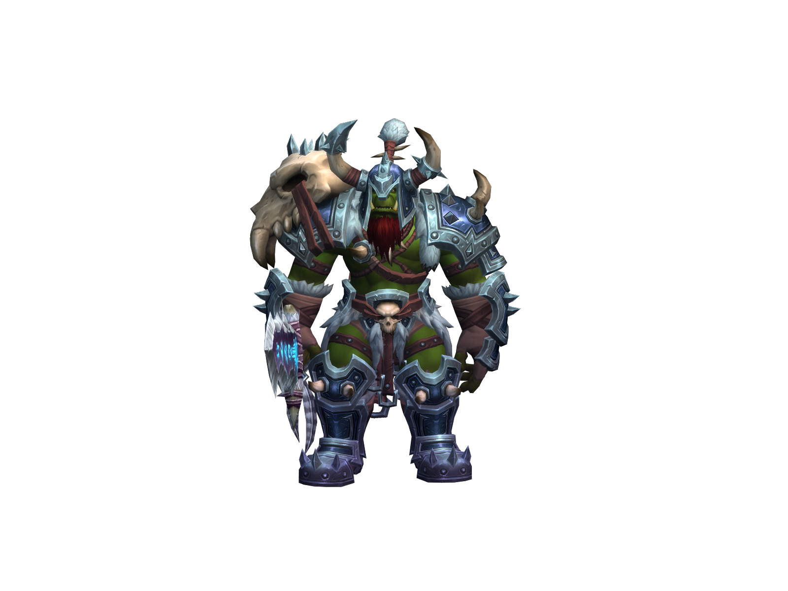 Arazhorn 3D character render