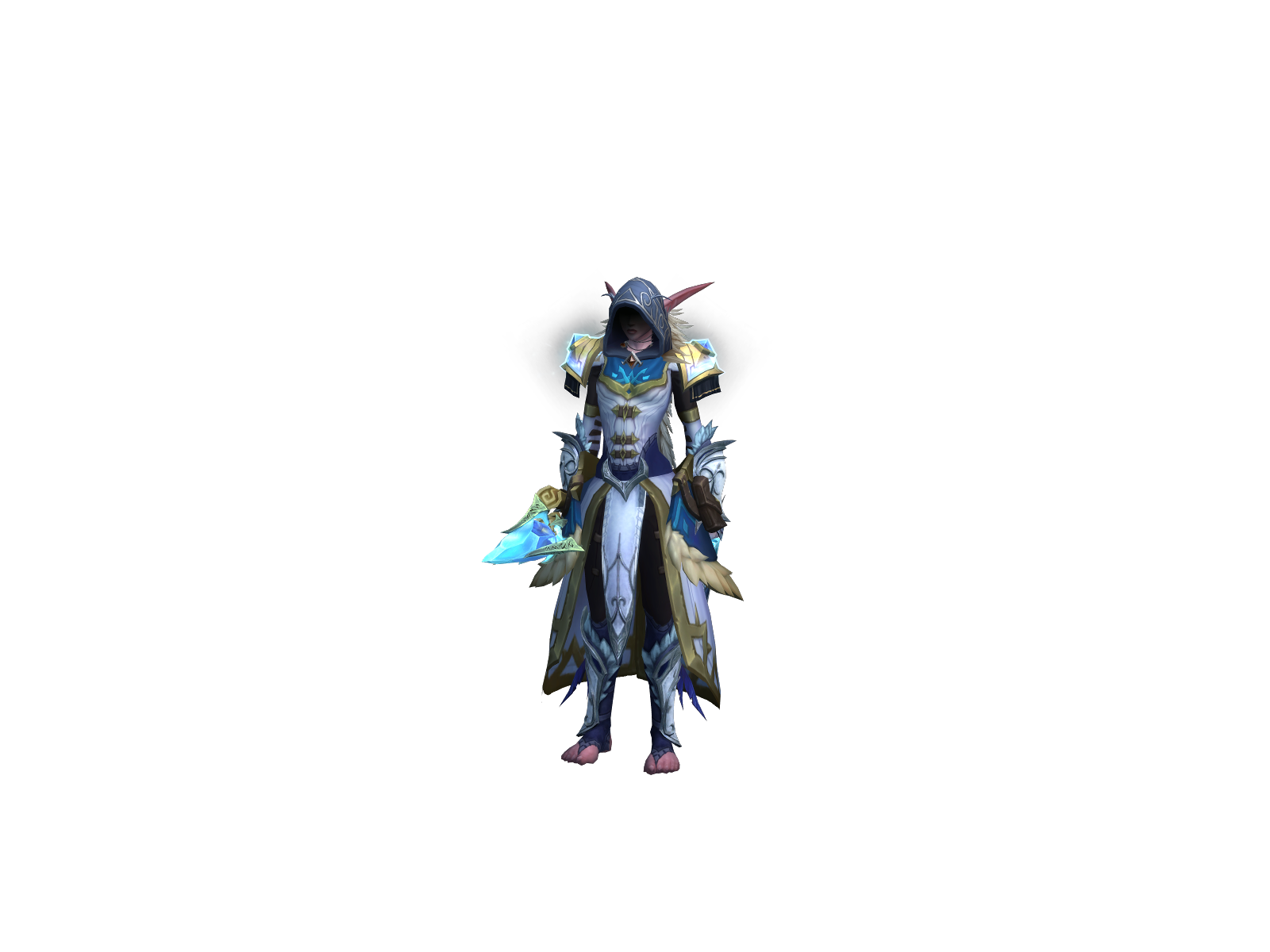 Moirgaina 3D character render