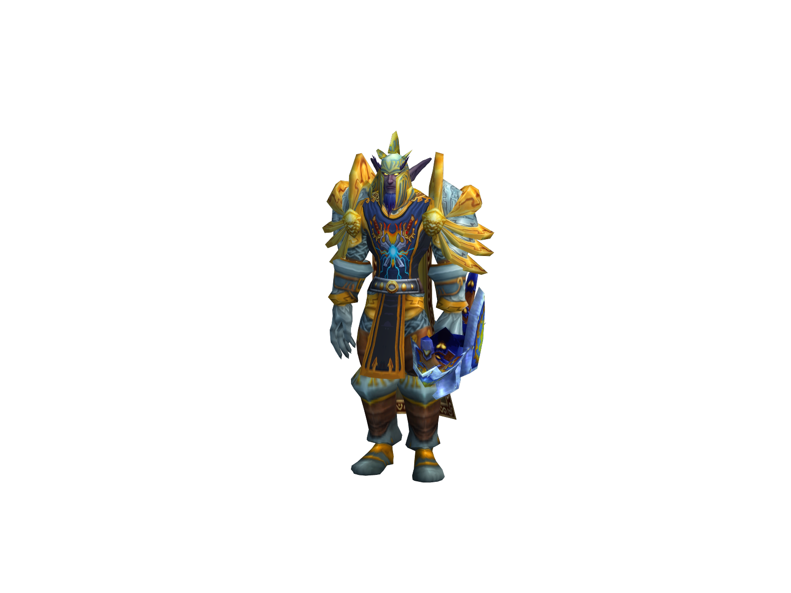 Athel 3D character render
