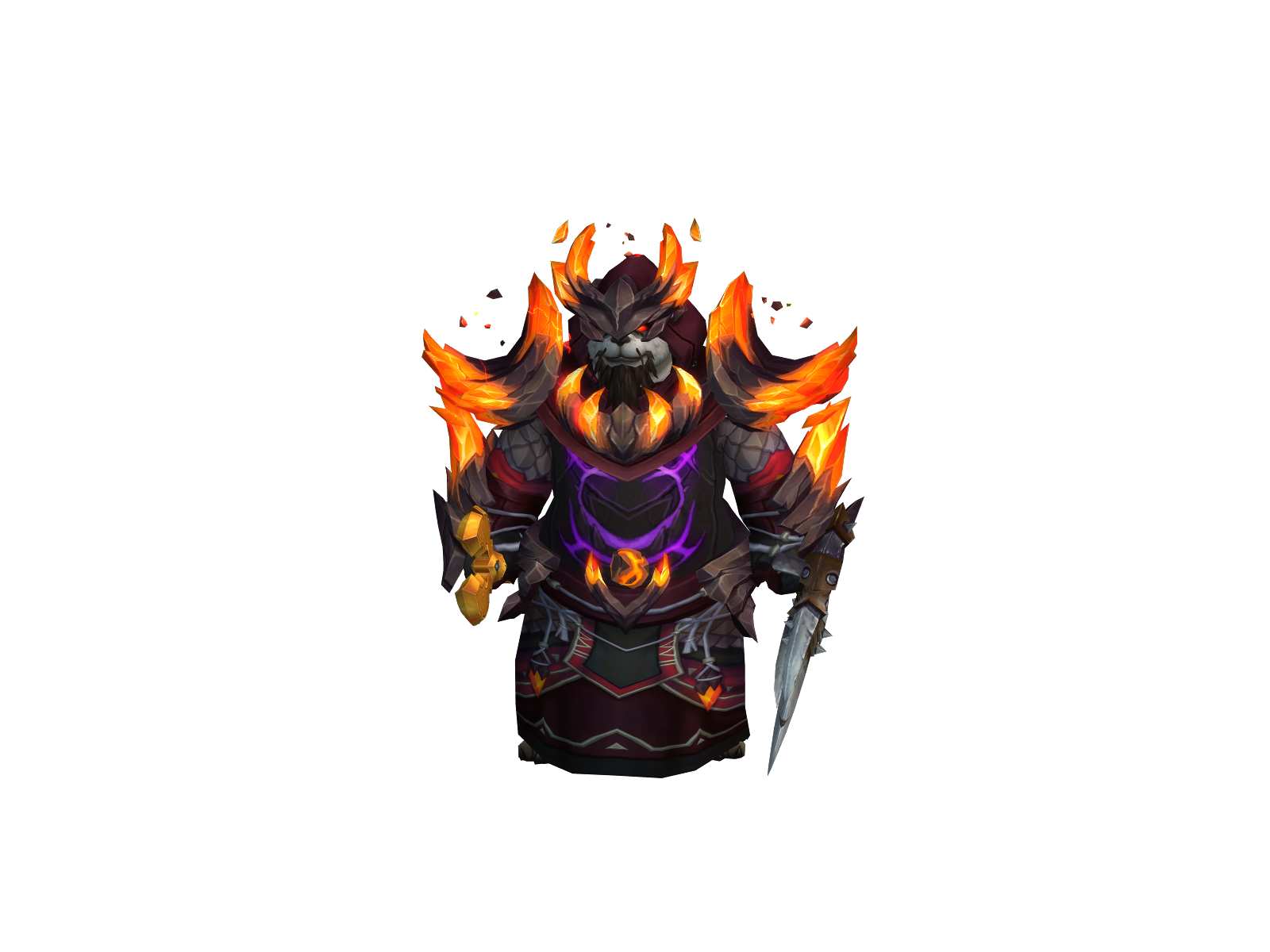Pandamoniumm 3D character render