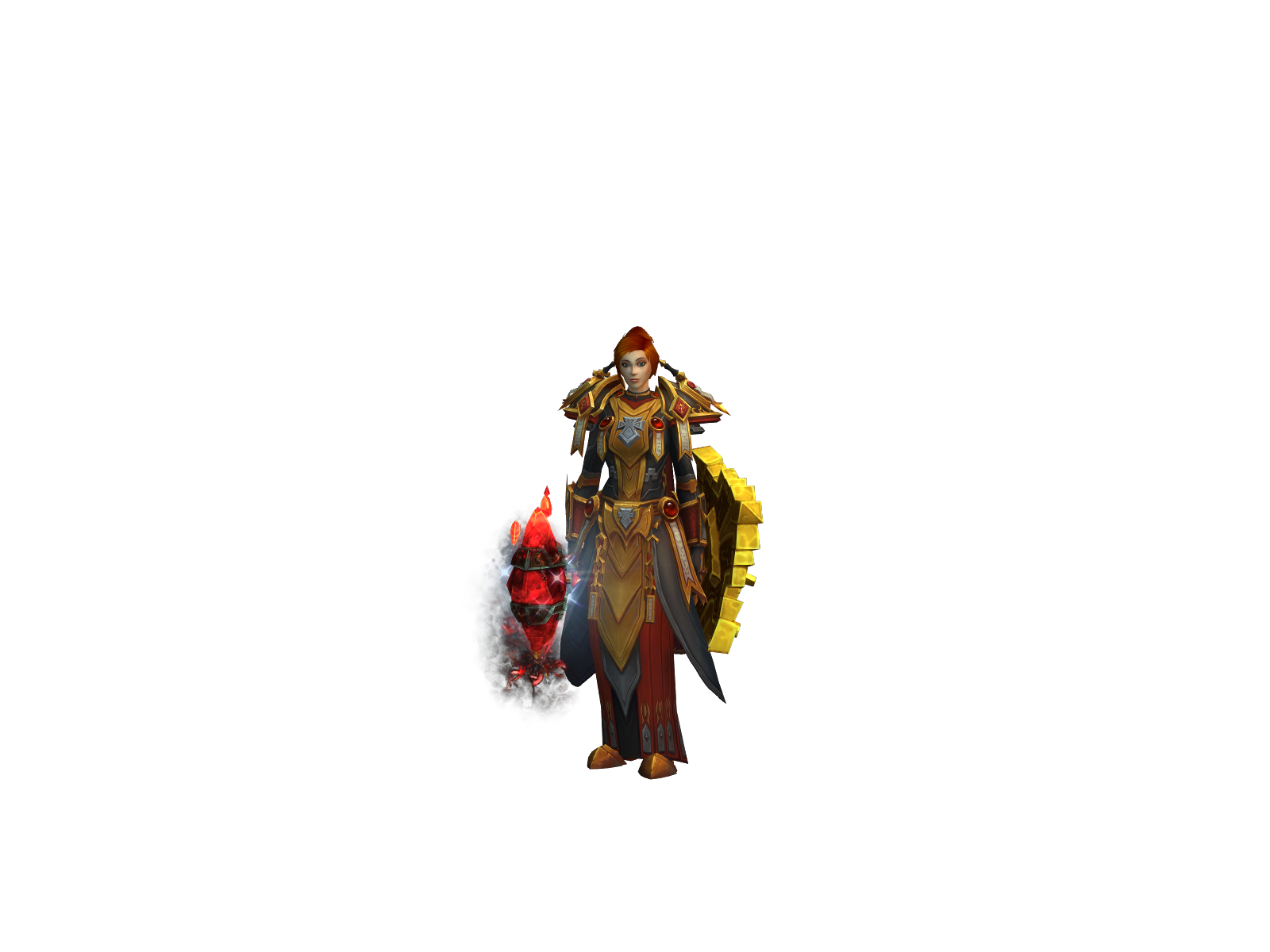 Ymla 3D character render