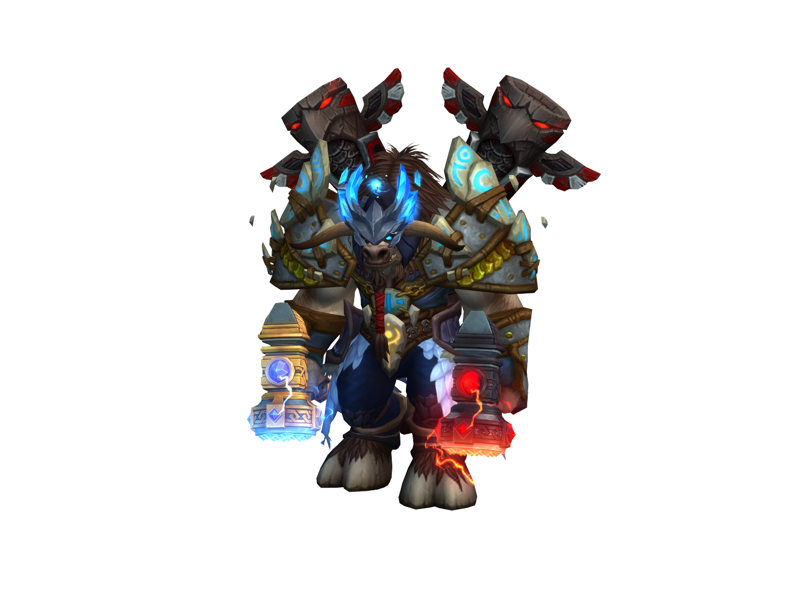Shamanhof 3D character render