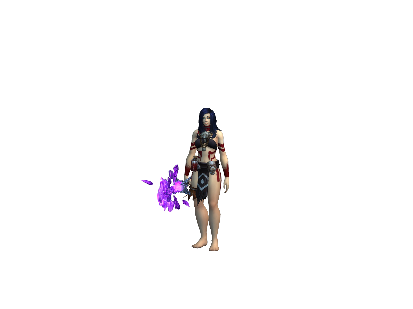 Kans 3D character render