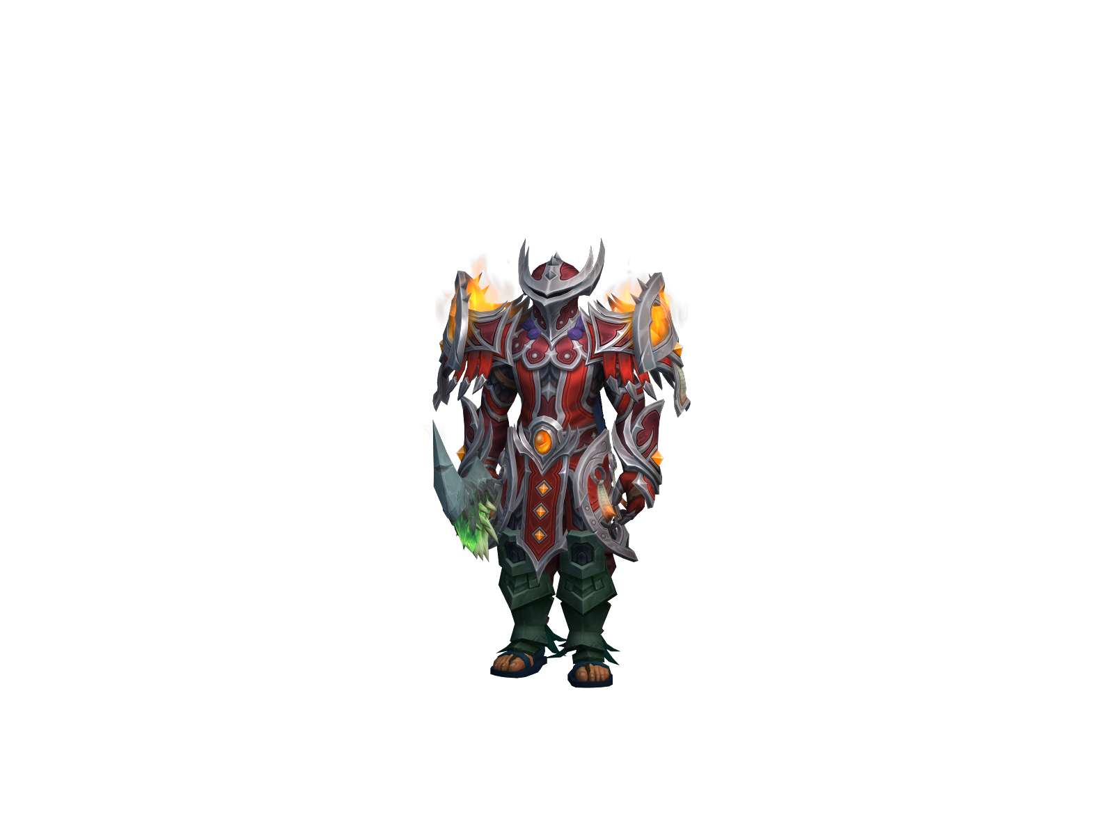 Crom 3D character render
