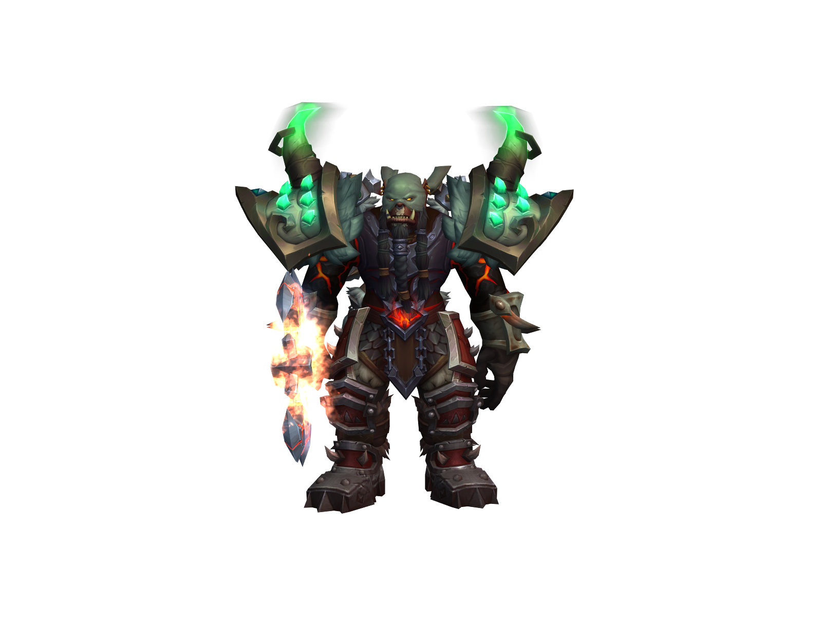 Nutztharog 3D character render
