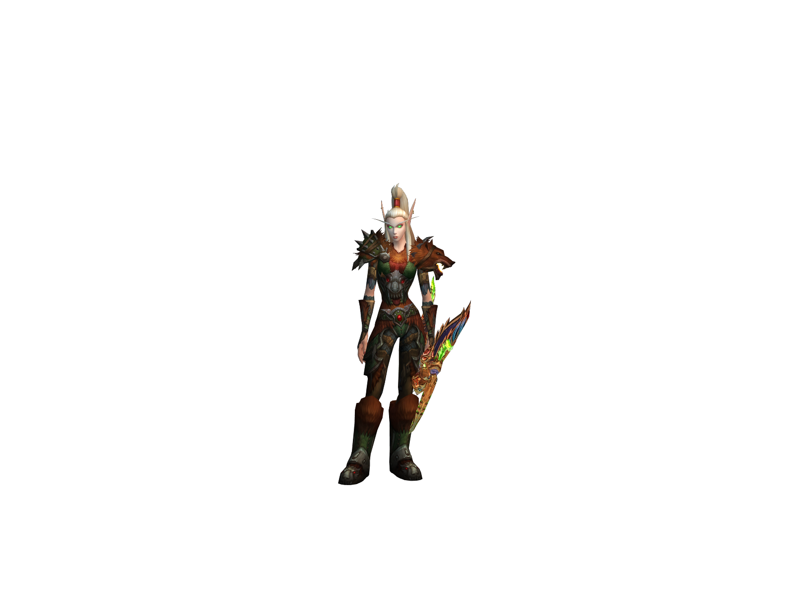 Nøra 3D character render