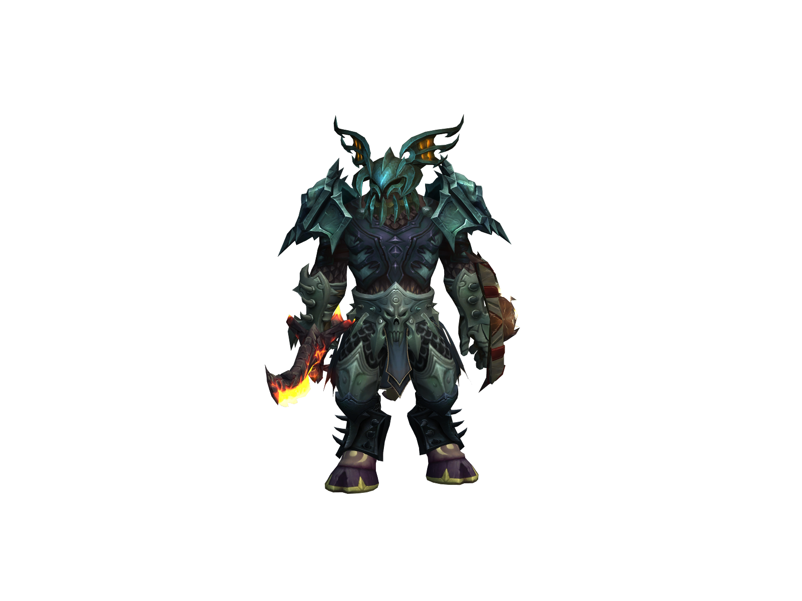 Bulwai 3D character render