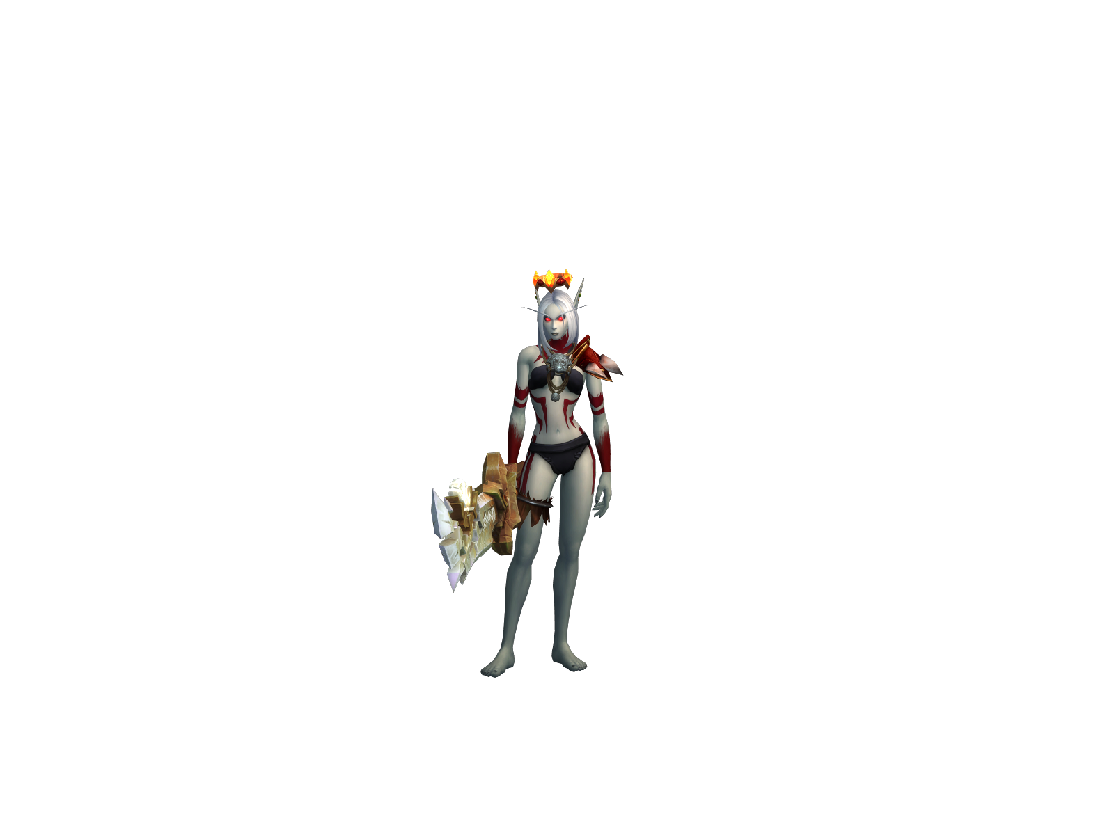stinkylady 3D character render