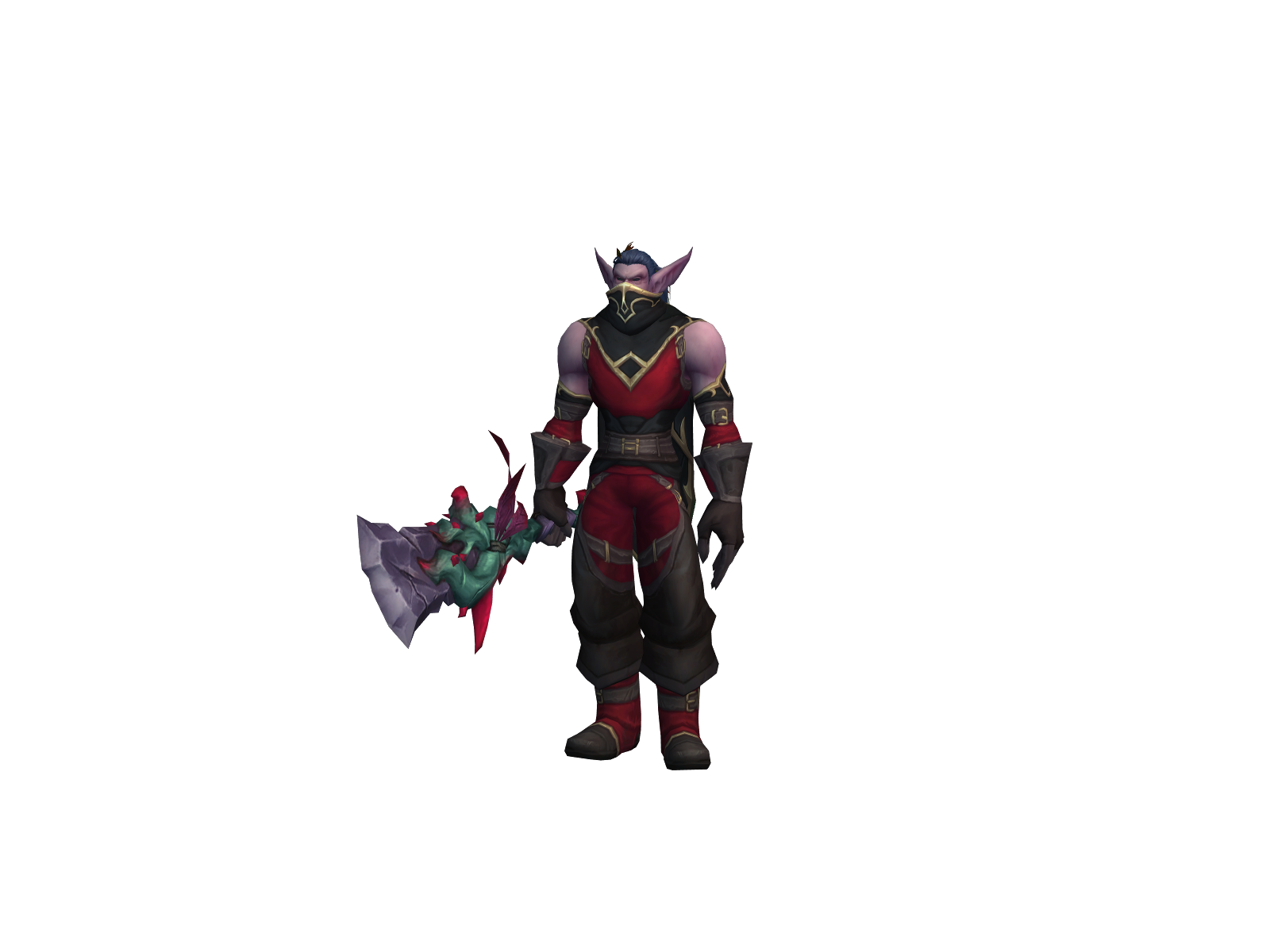 Druidfury 3D character render