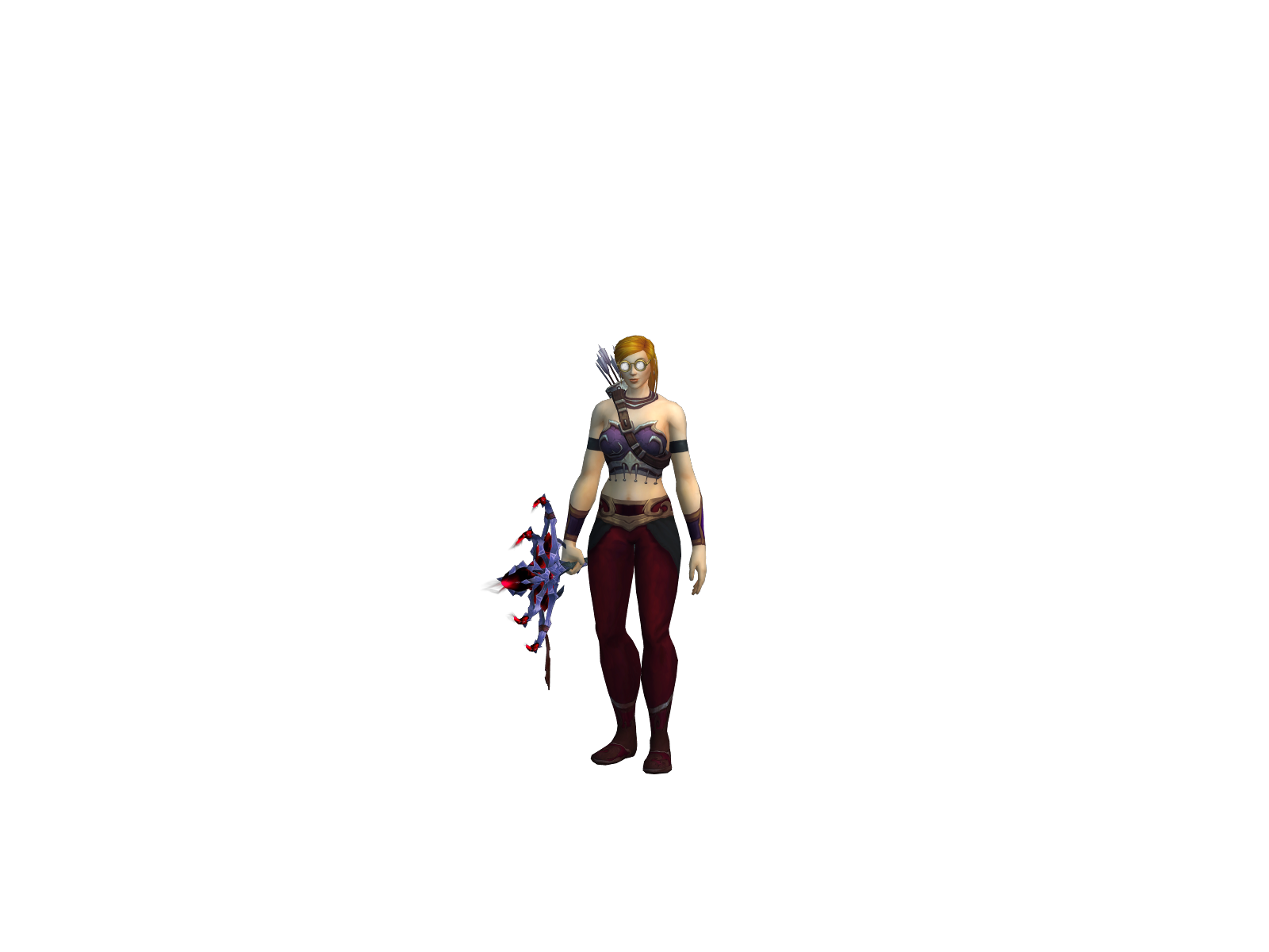 Wif 3D character render