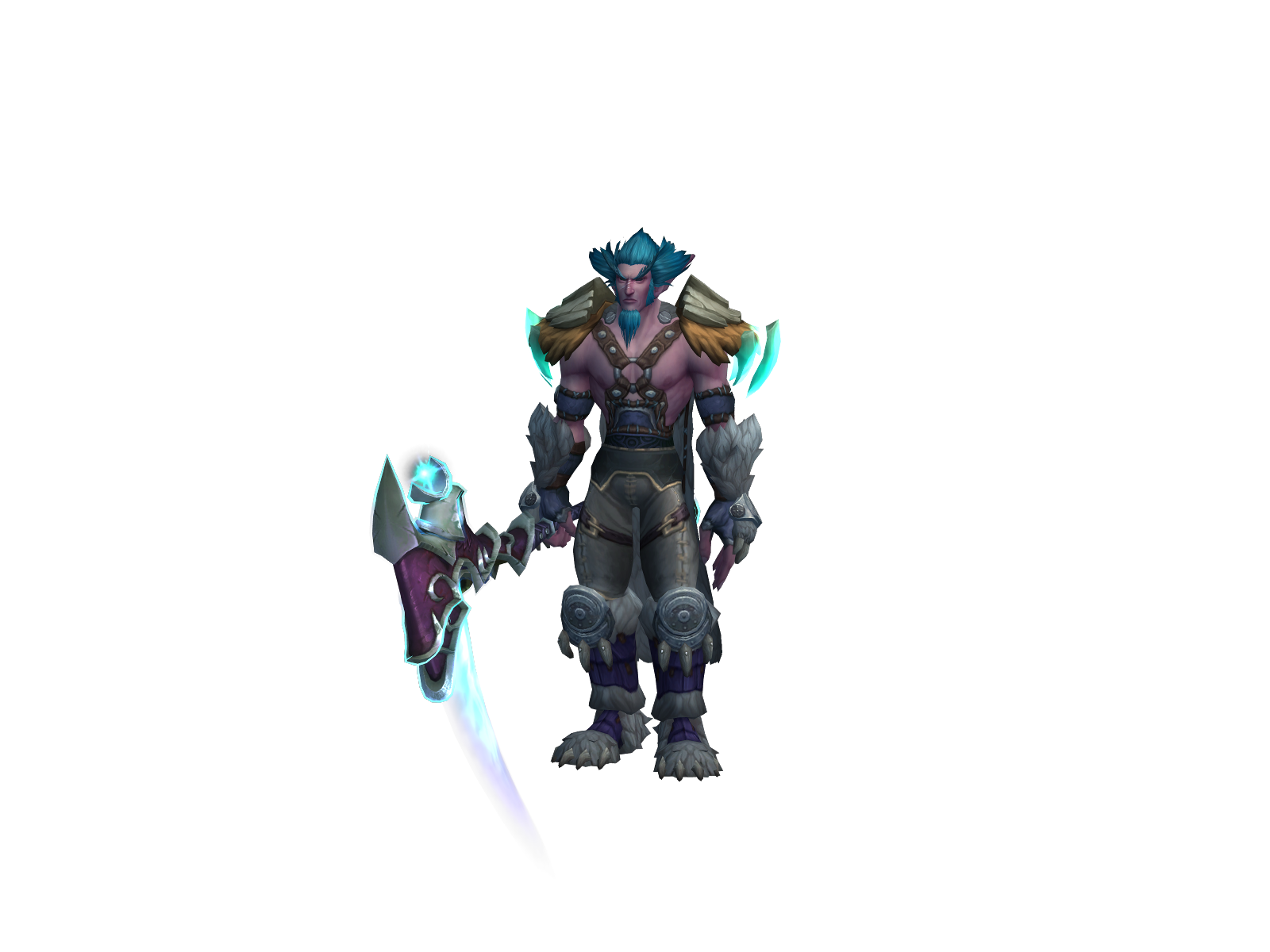 Lustdru 3D character render