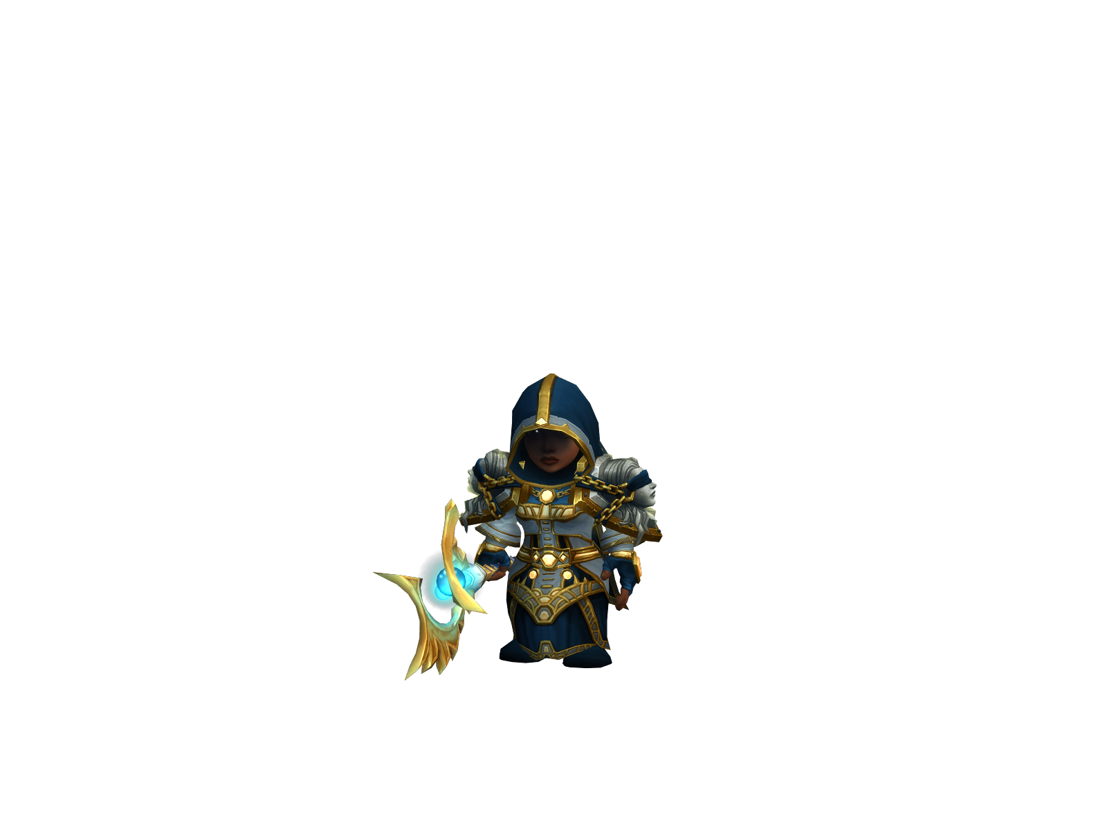 Hiheals 3D character render