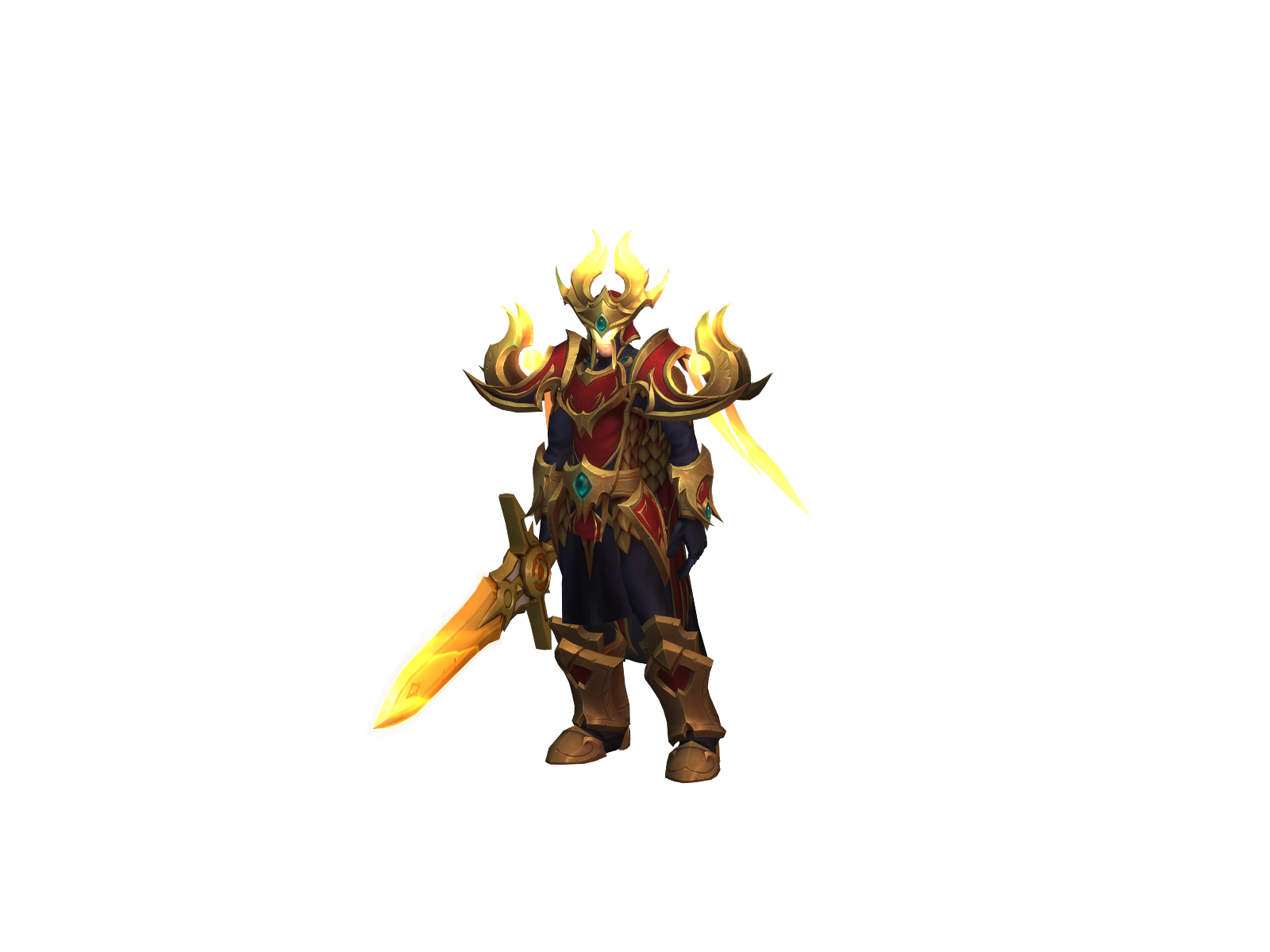 lorthémar 3D character render