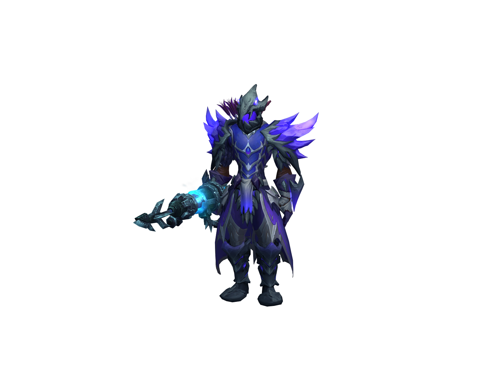 Luscin 3D character render