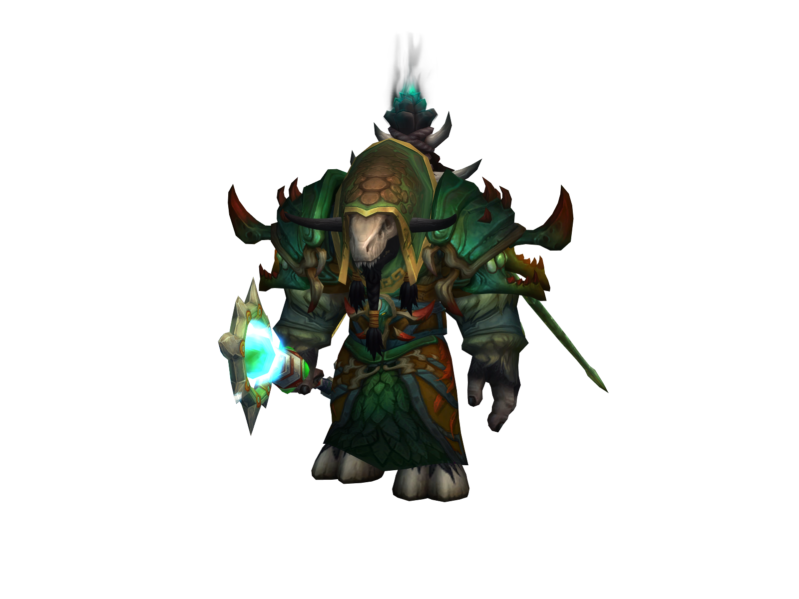 Overninek 3D character render