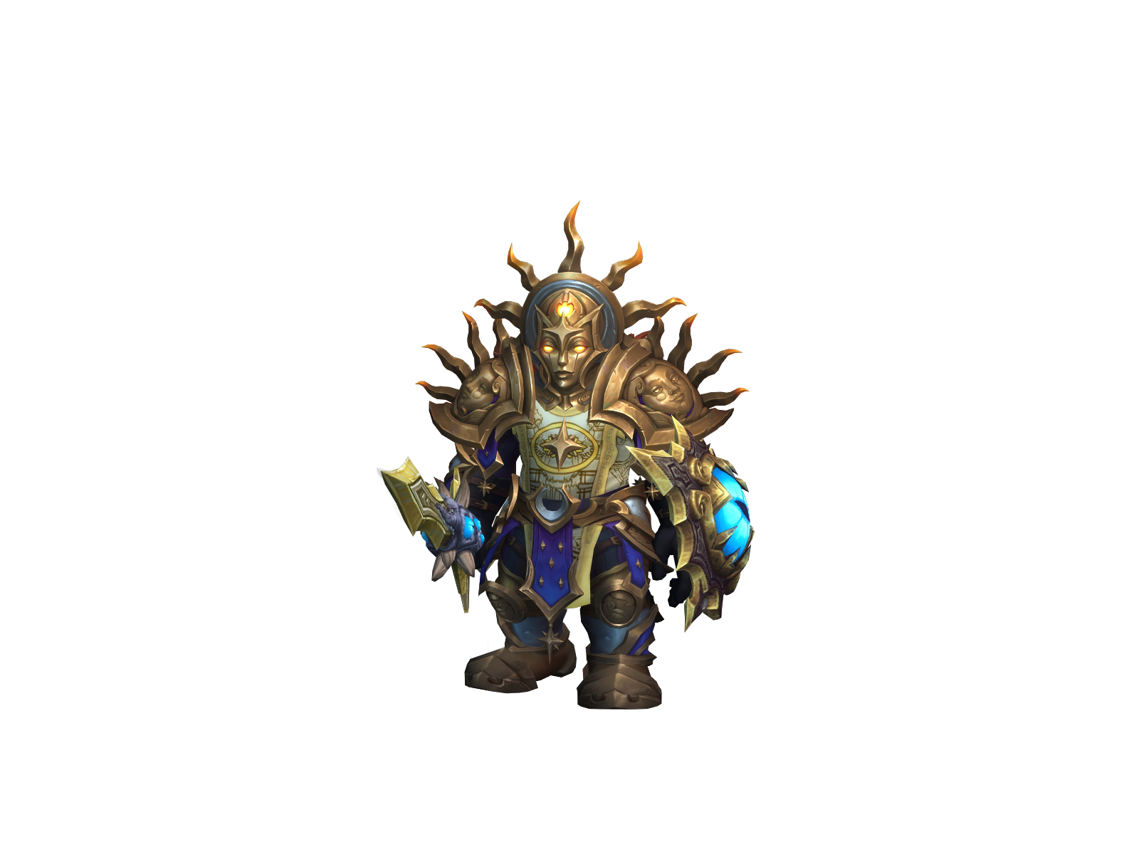 Dromuk 3D character render