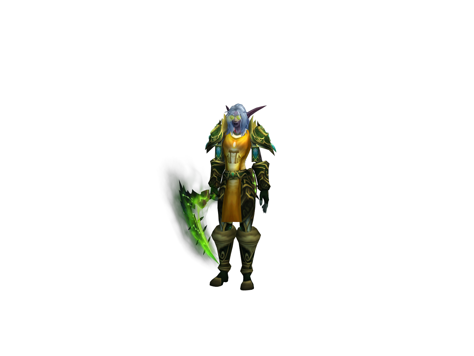 Jengá 3D character render