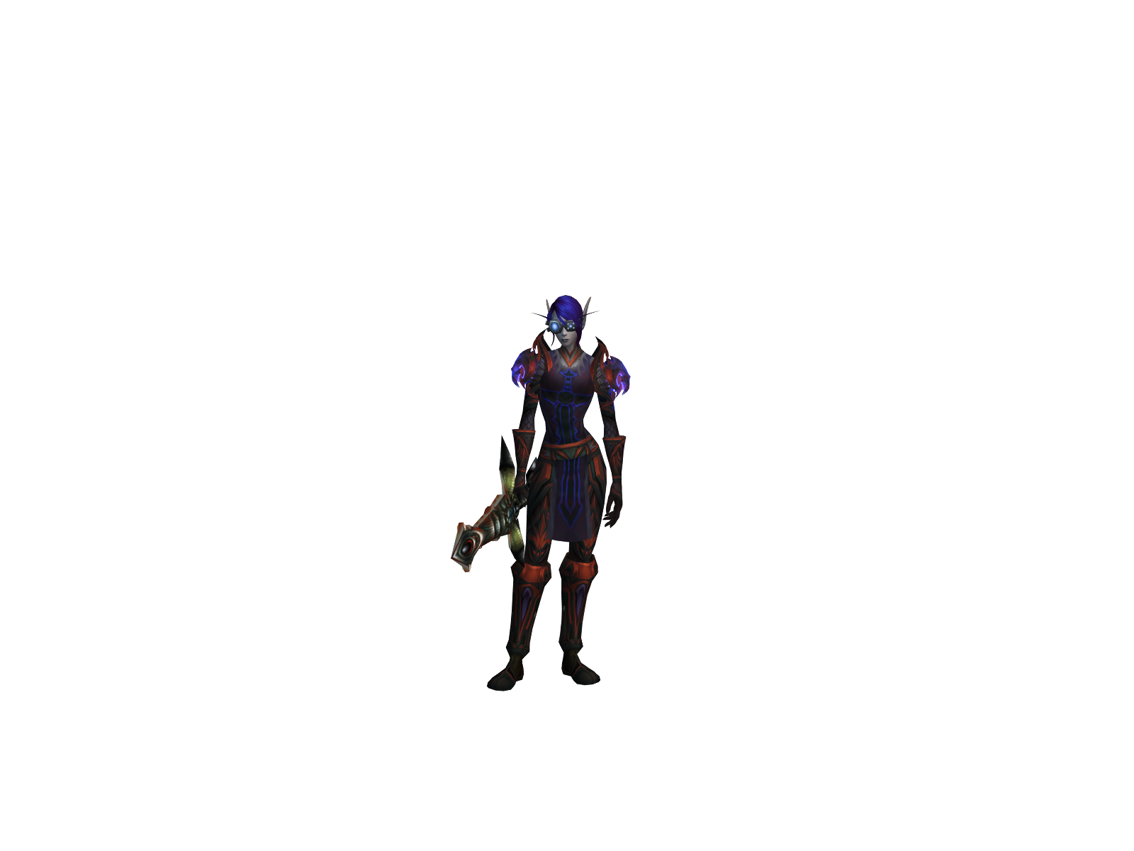 Sayñe 3D character render