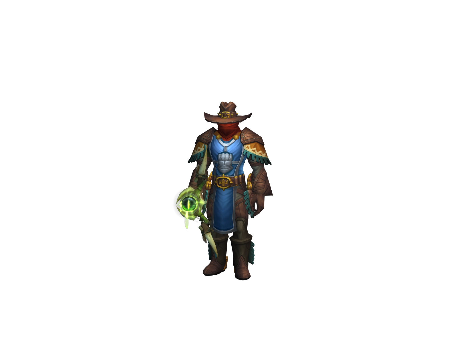 Destino 3D character render