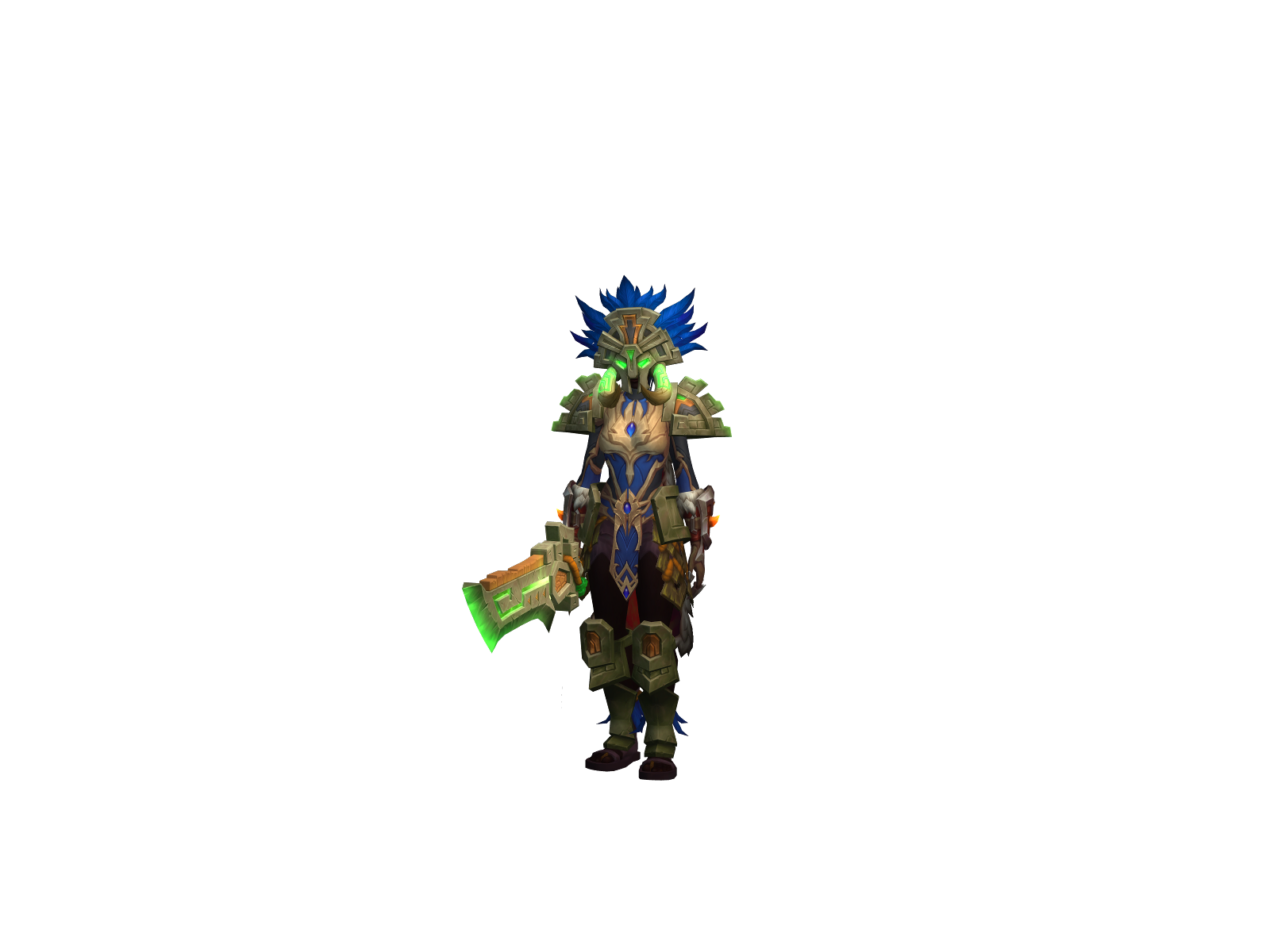 Két 3D character render