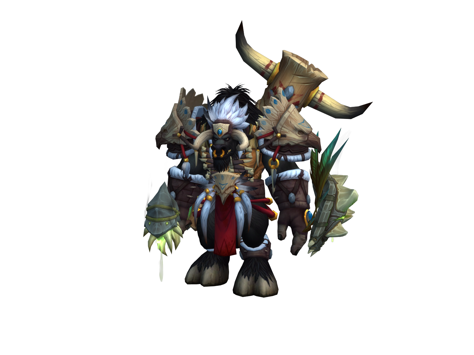 Namtar 3D character render