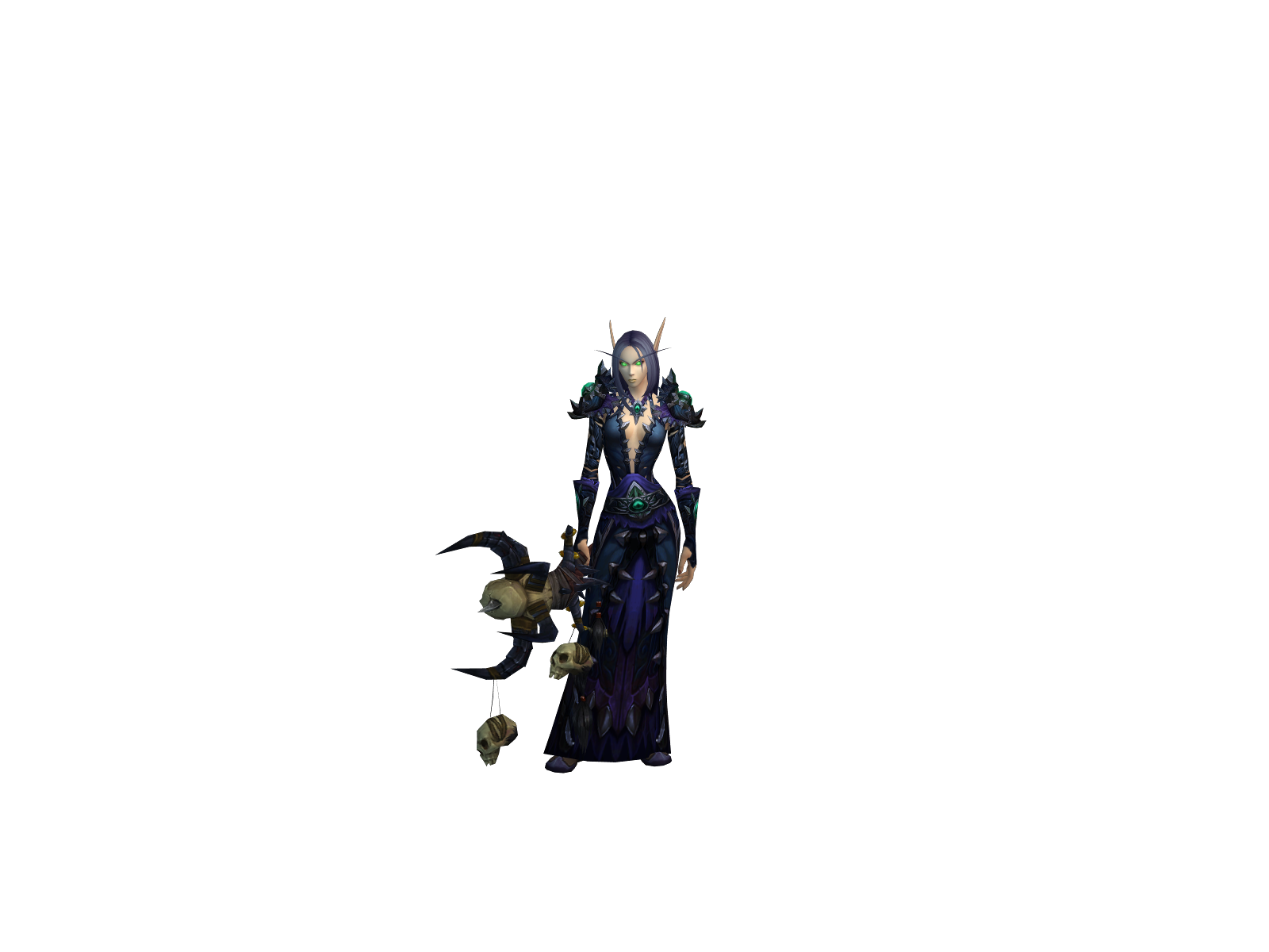Neyia 3D character render