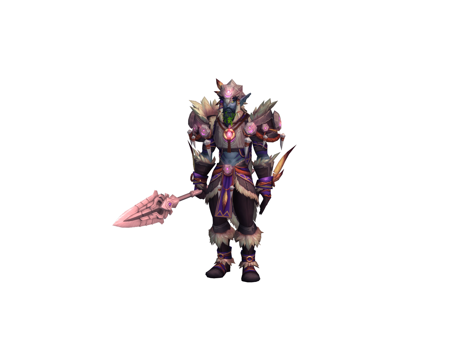 Sylvan 3D character render