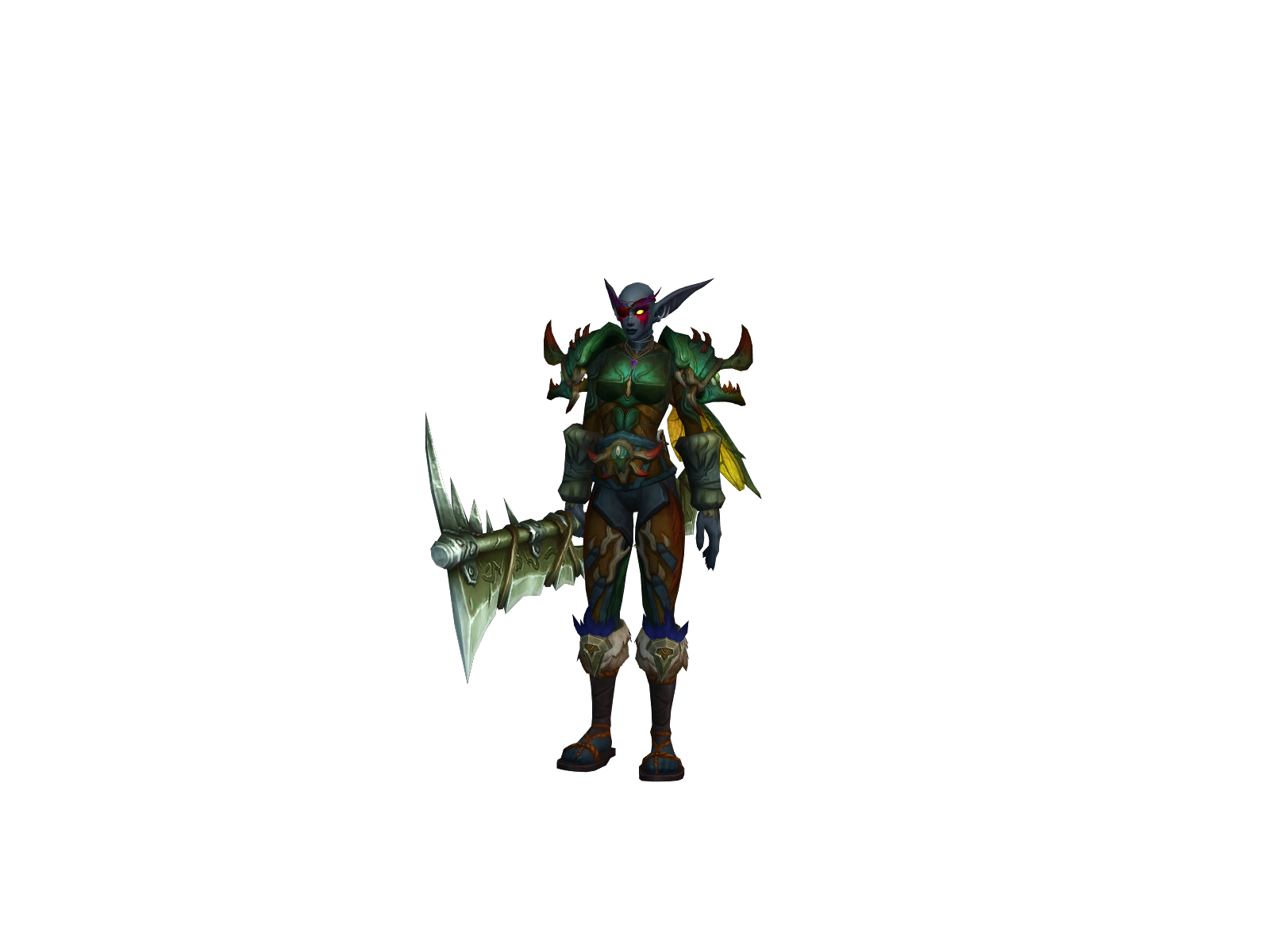 Muhz 3D character render
