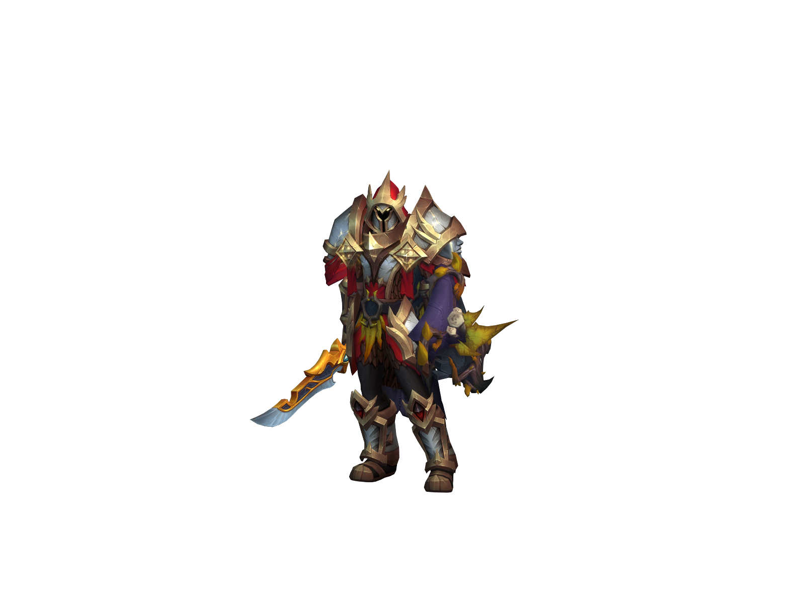 Crummble 3D character render