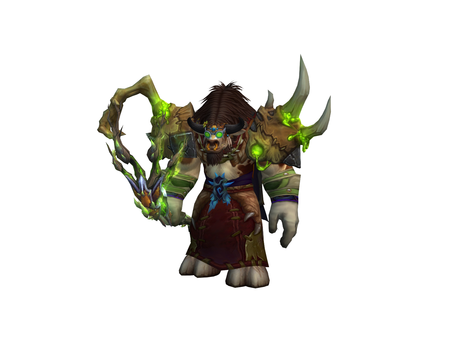 Chaulapinou 3D character render