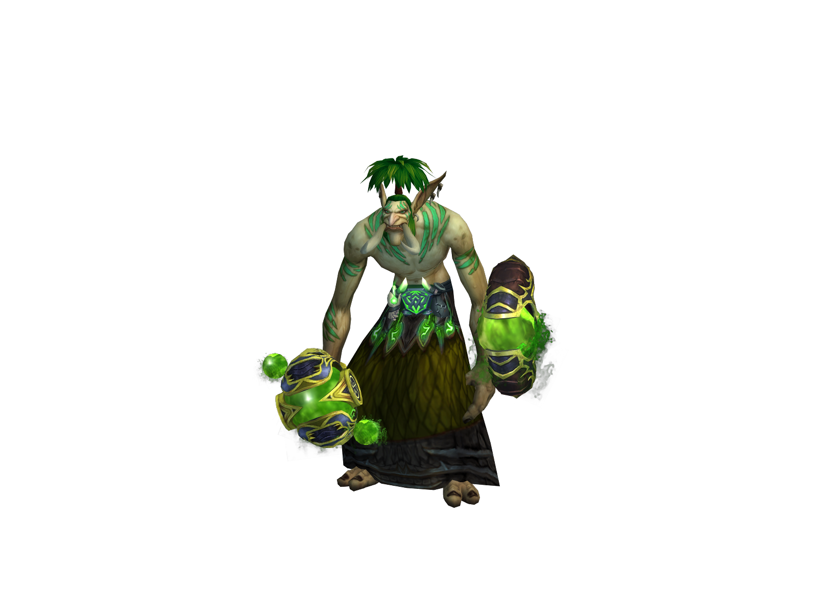 Vødou 3D character render