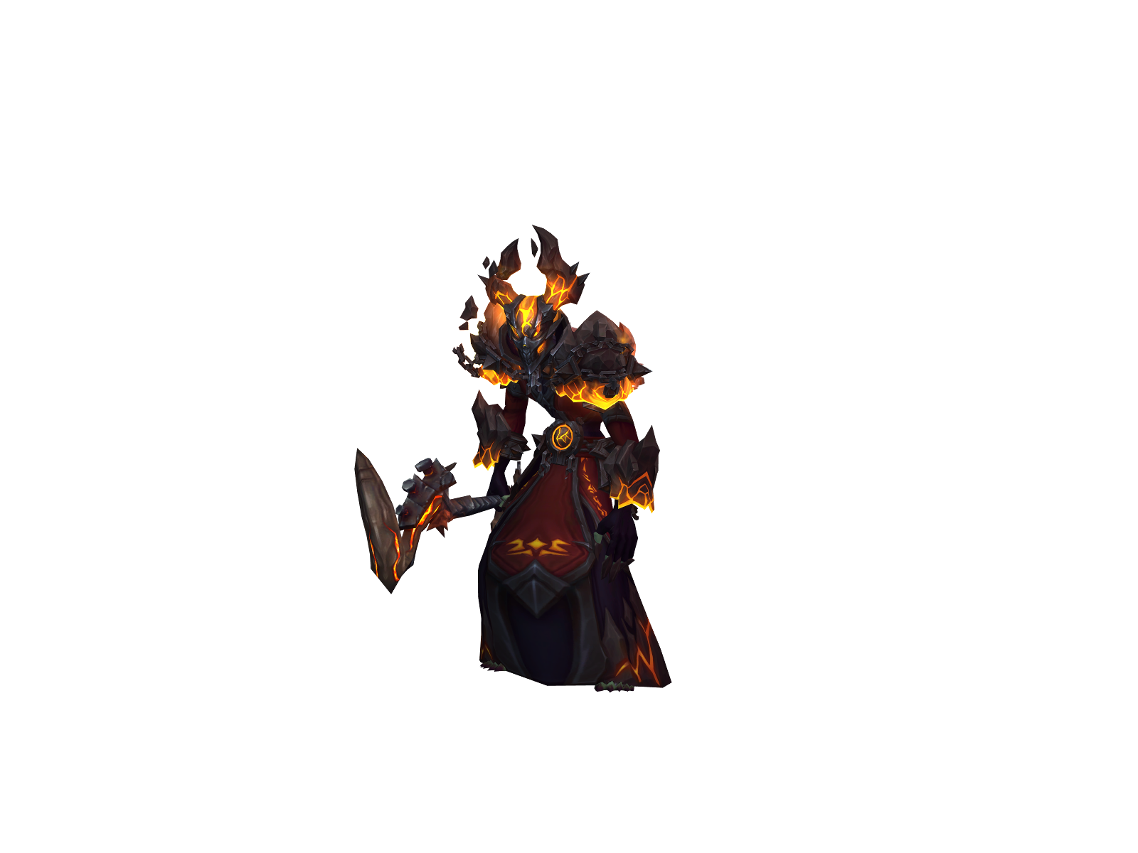 Vodou 3D character render