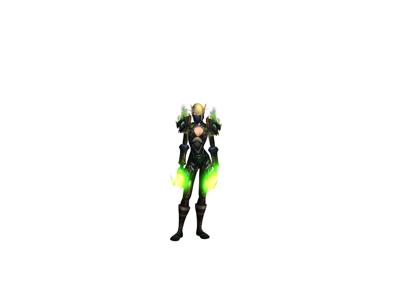 Vaelyss 3D character render