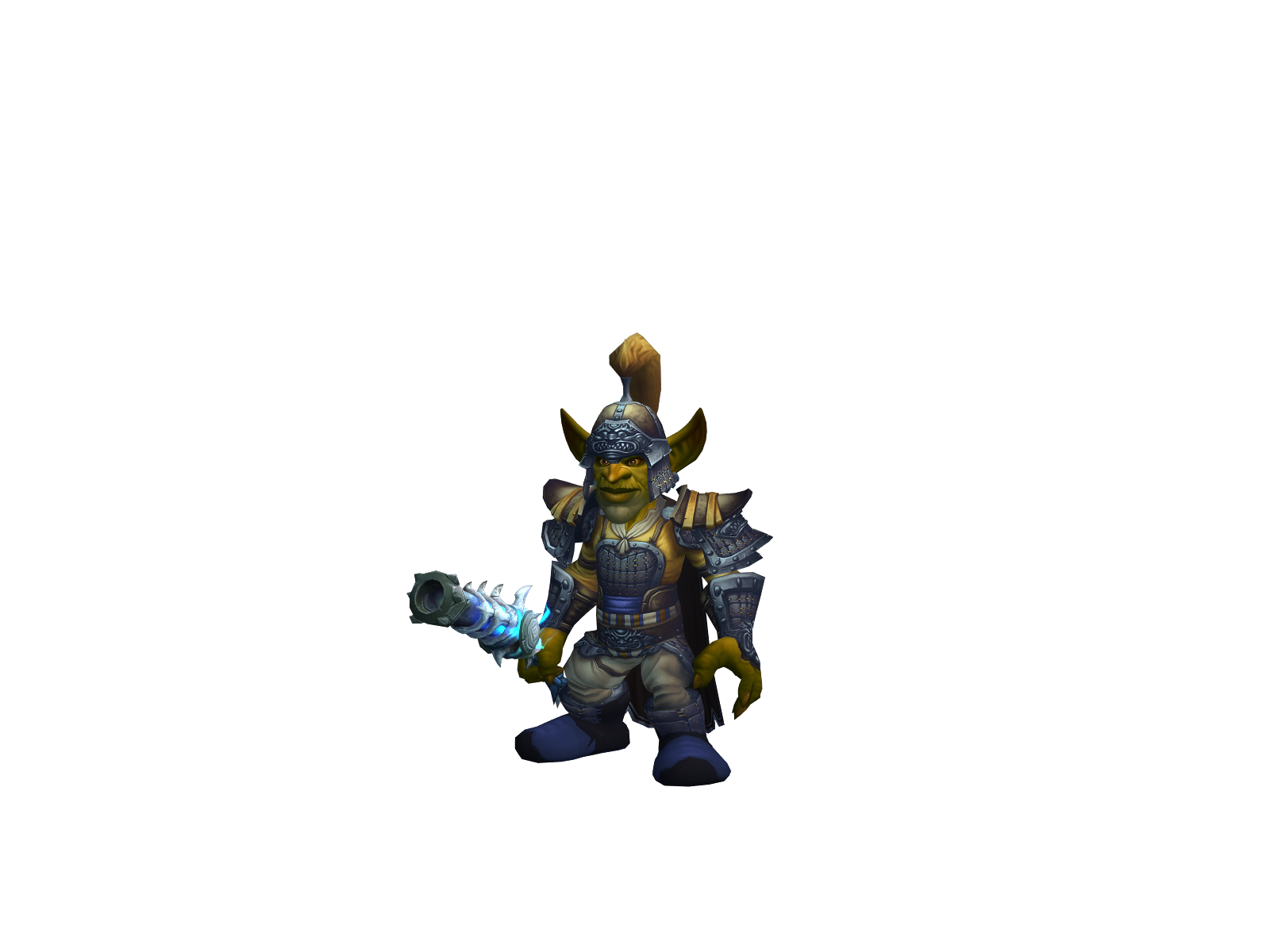 Vertgris 3D character render