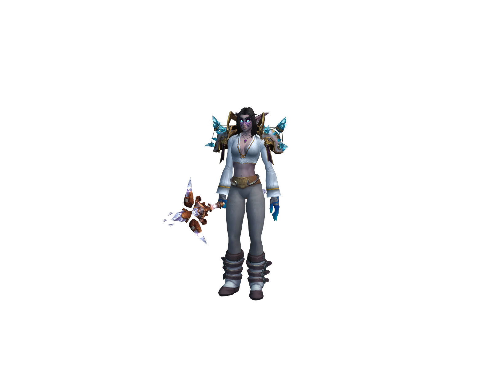 Kea 3D character render