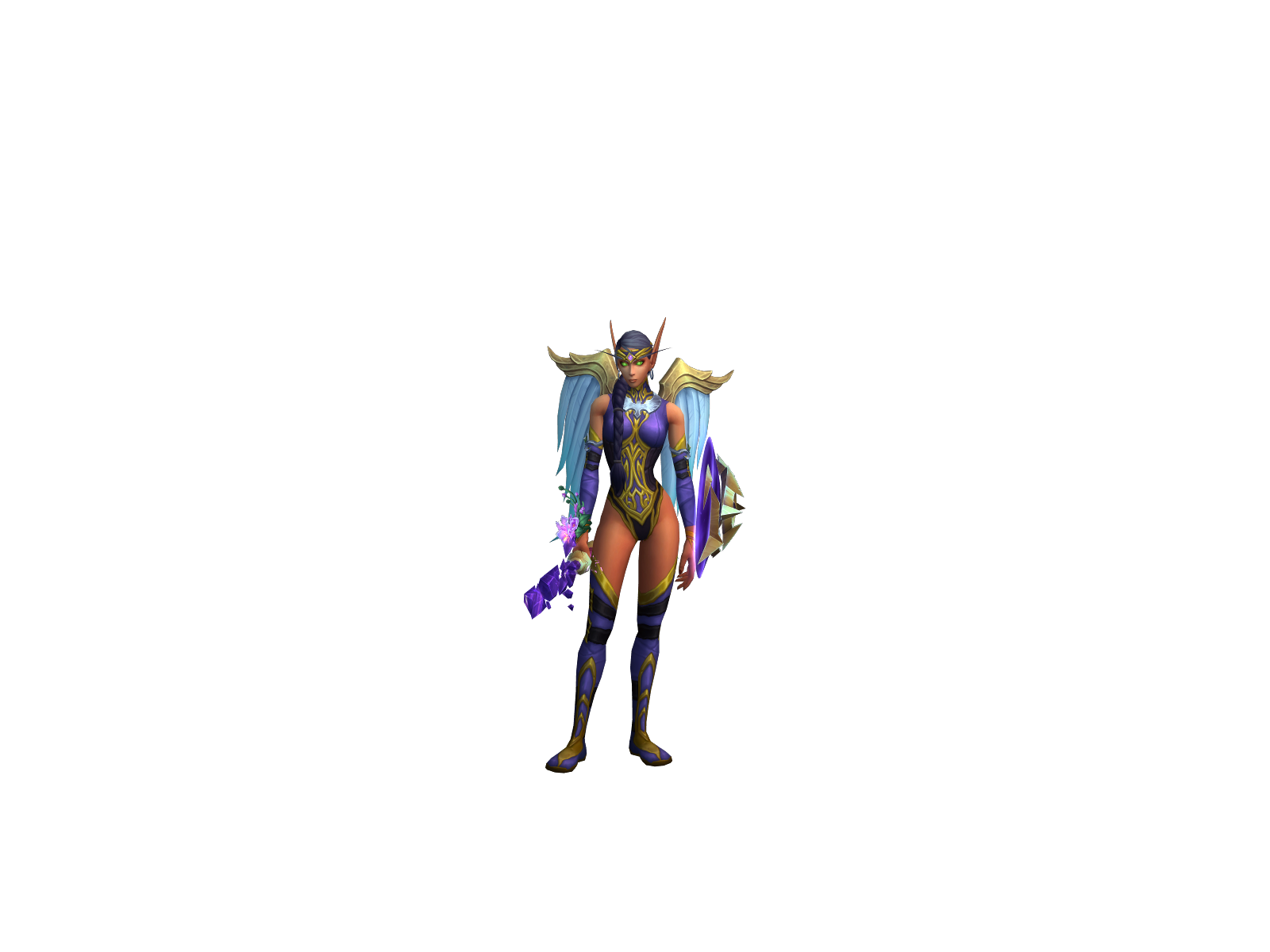 Zolahïsse 3D character render