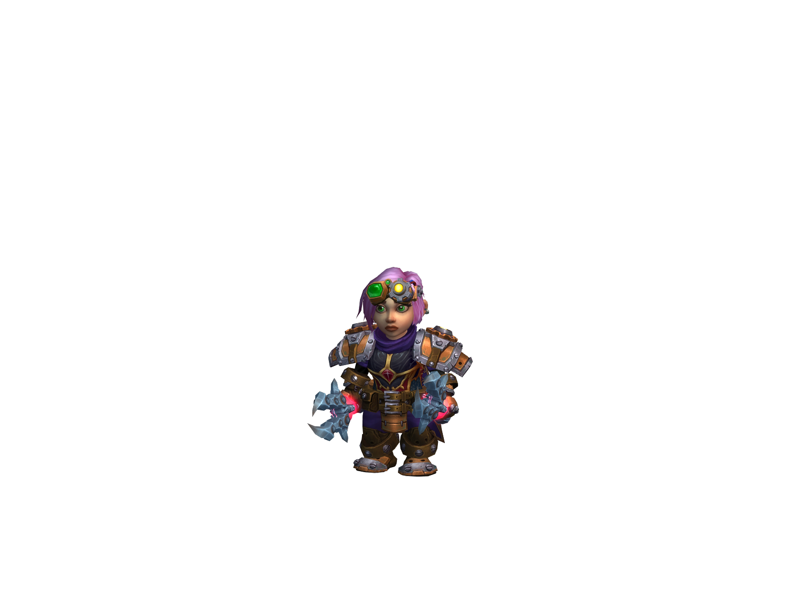 Surineuse 3D character render