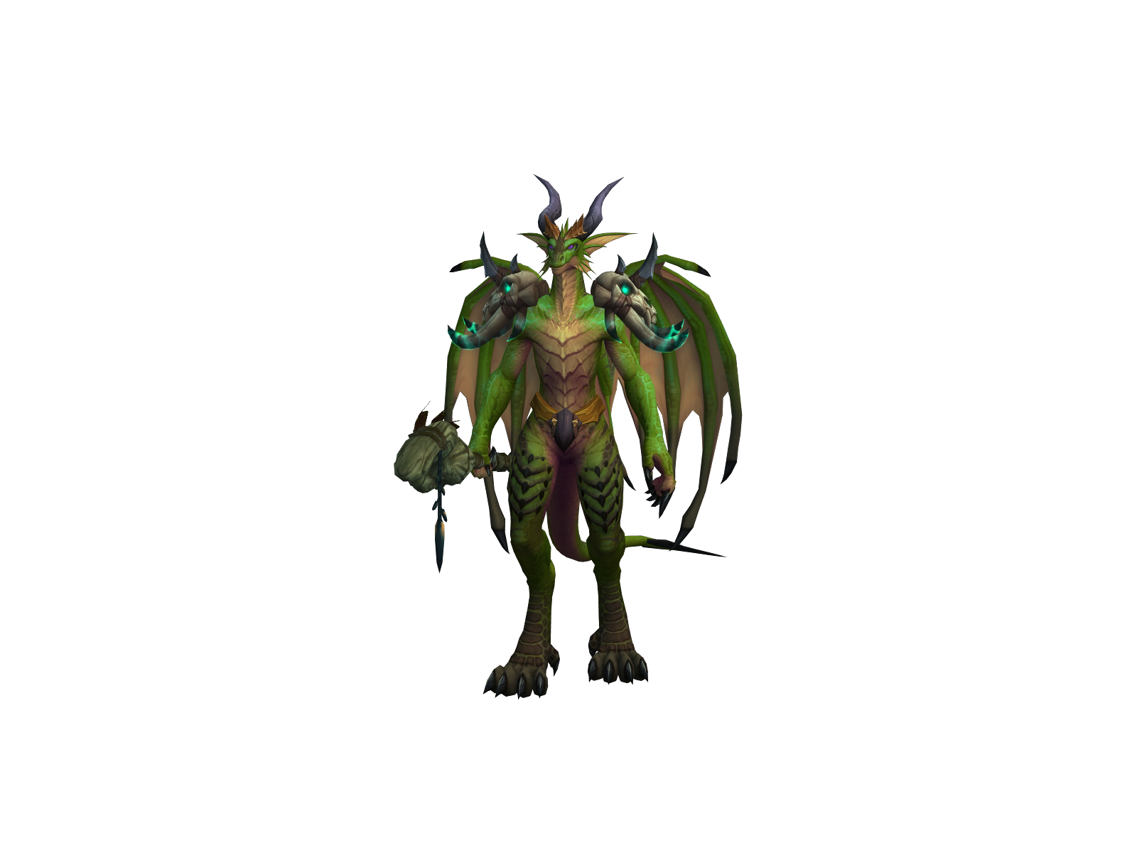 Buuw 3D character render