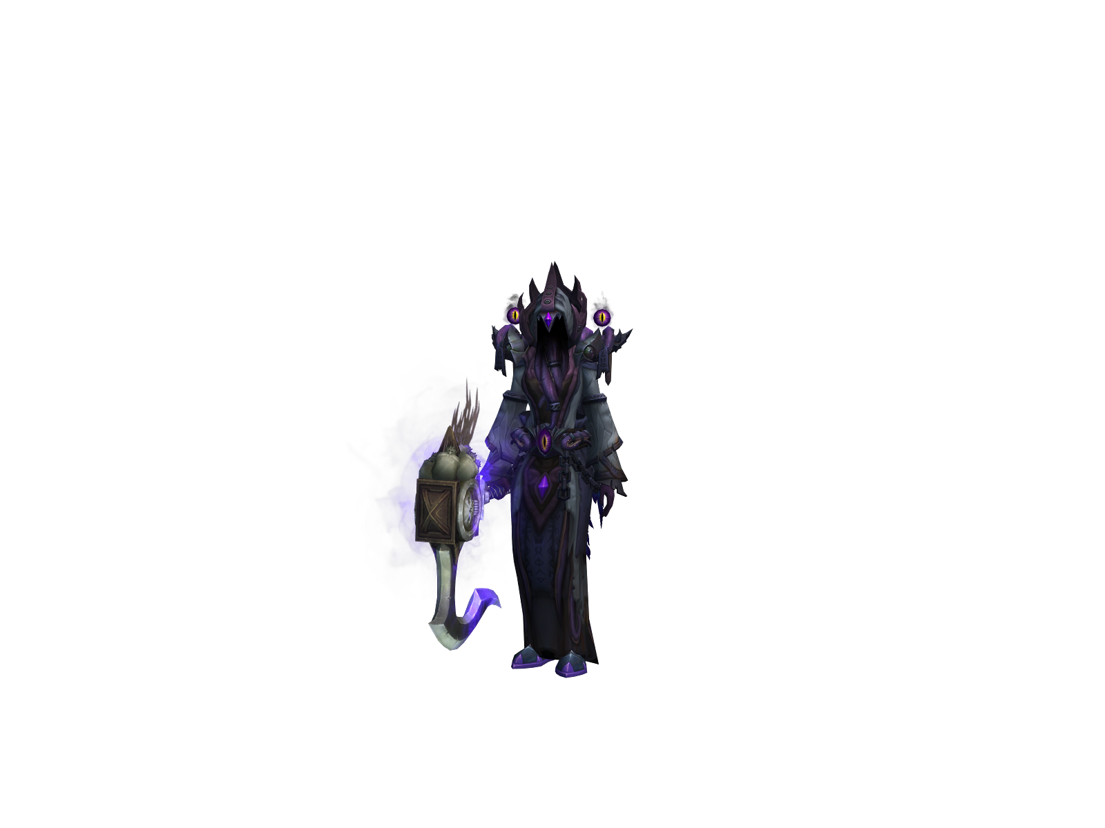 Enzjá 3D character render