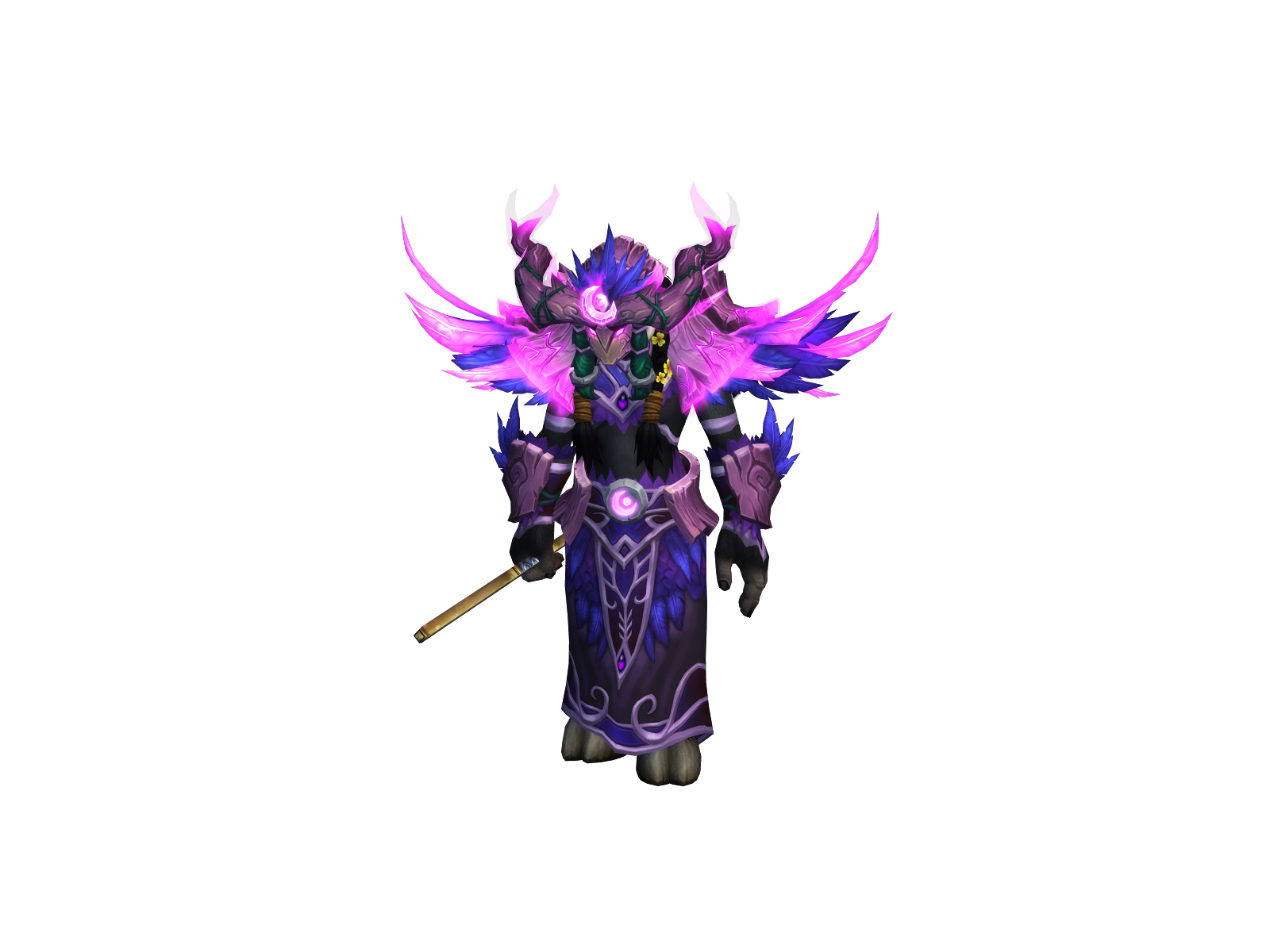 Milq 3D character render
