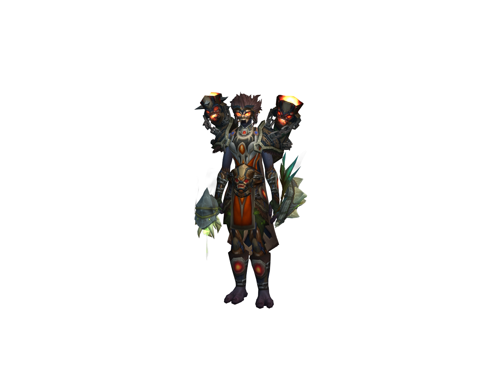 Xha 3D character render