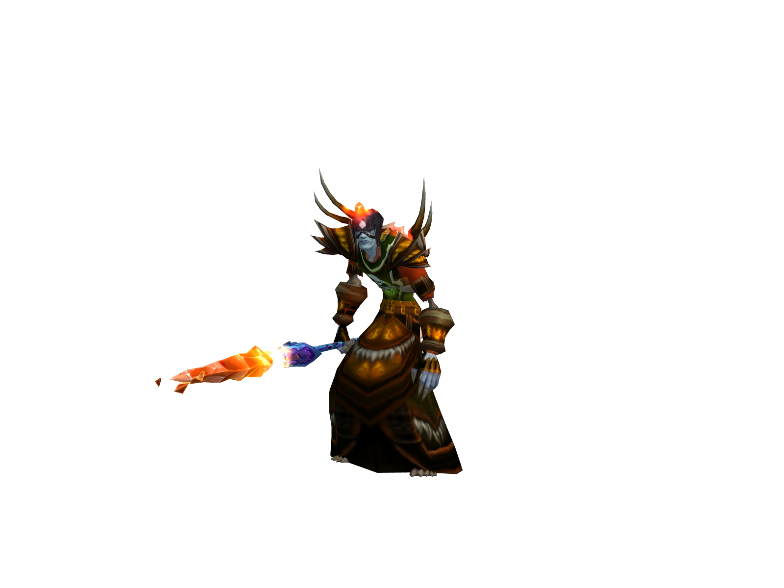 Anoxist 3D character render