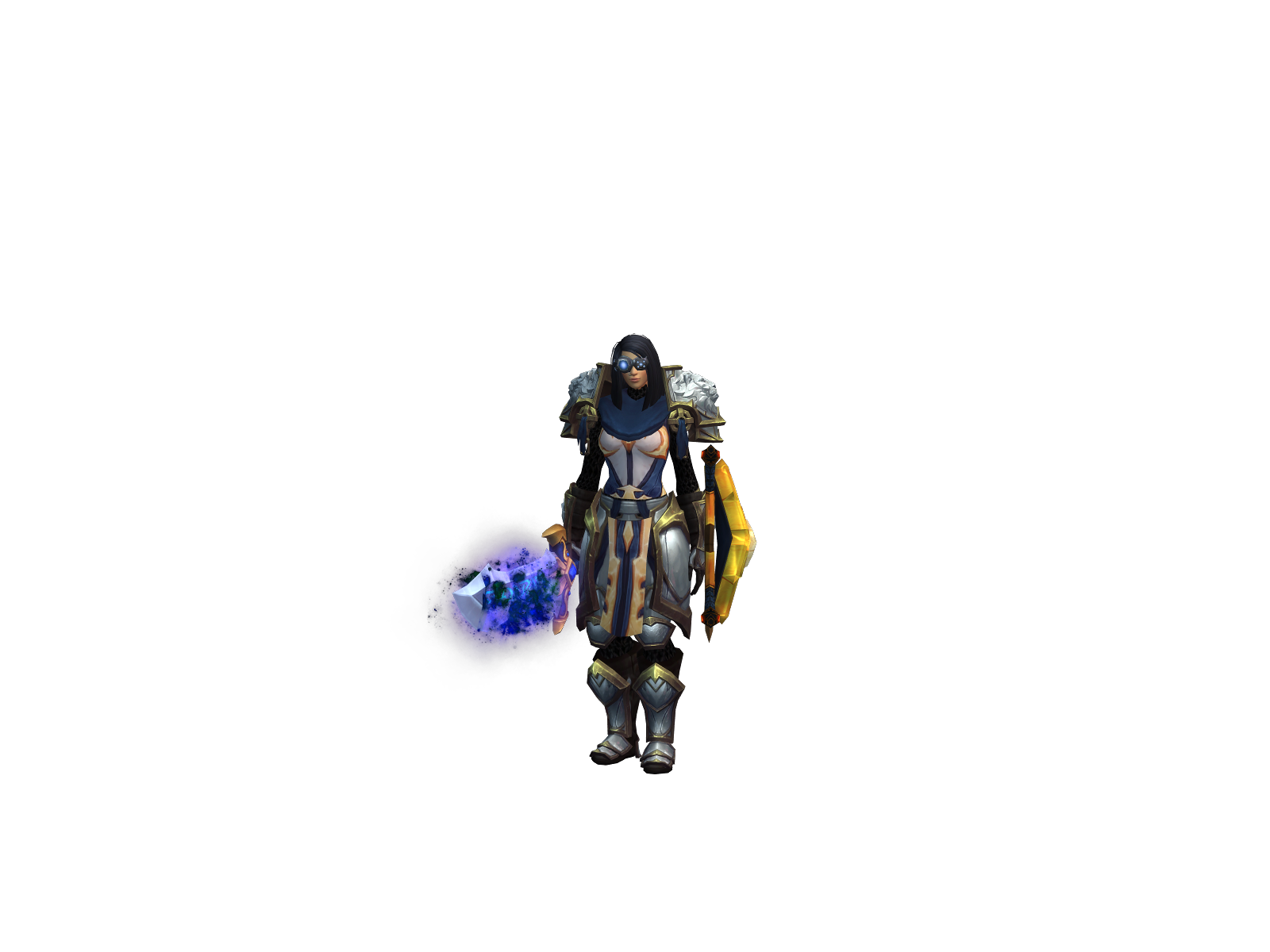 vans 3D character render