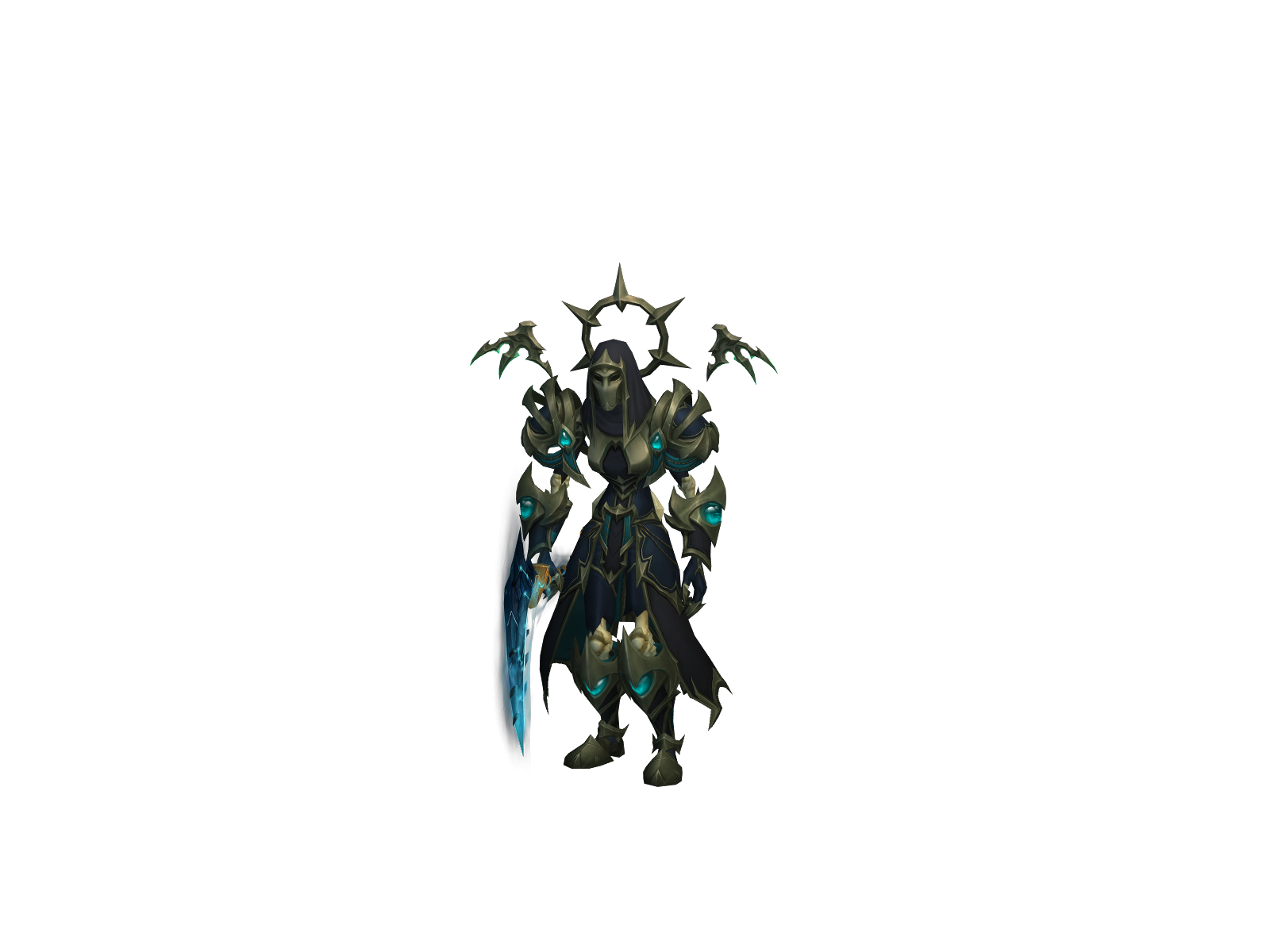 Idun 3D character render