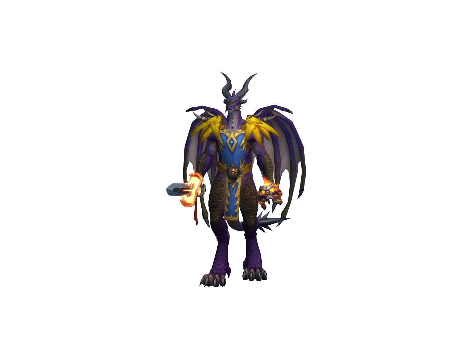Dragôn 3D character render