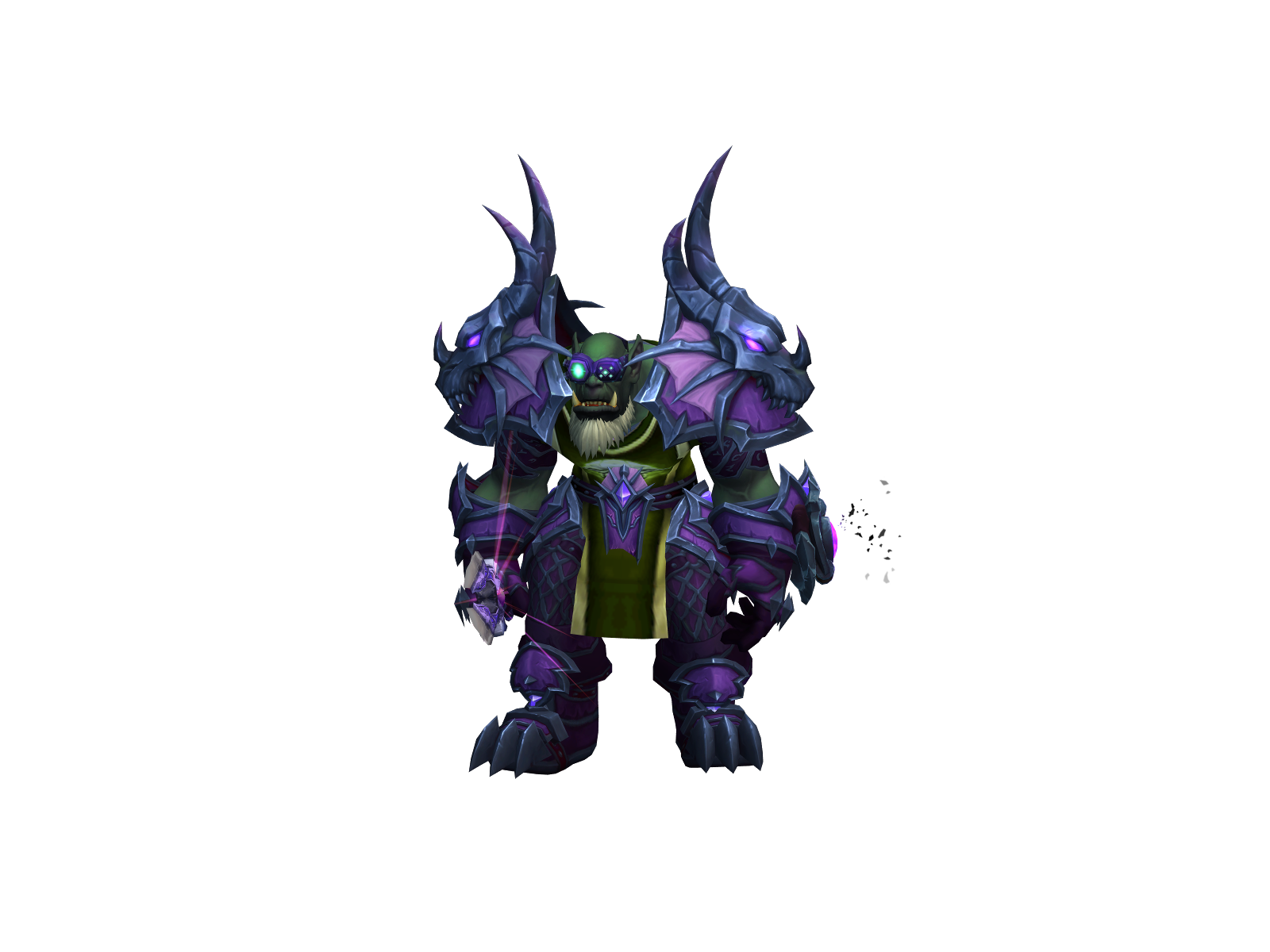 Zarq 3D character render
