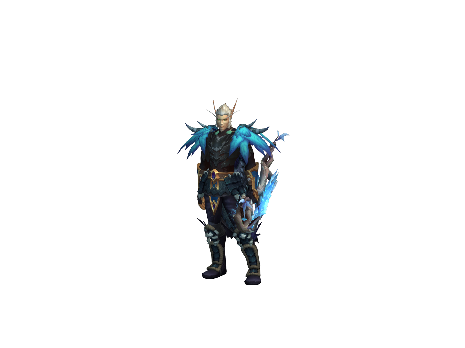 Sanoj 3D character render