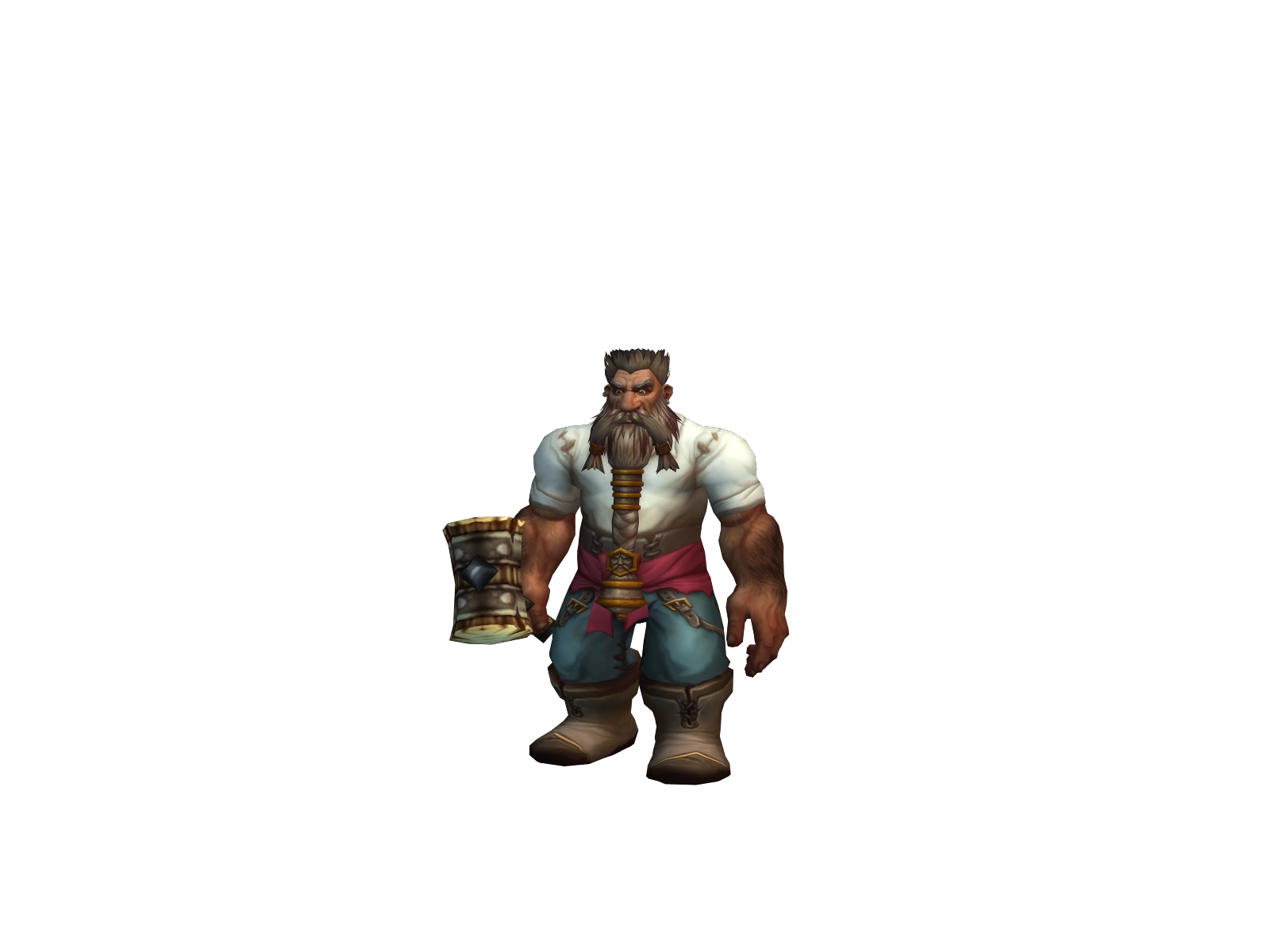 Holymace 3D character render